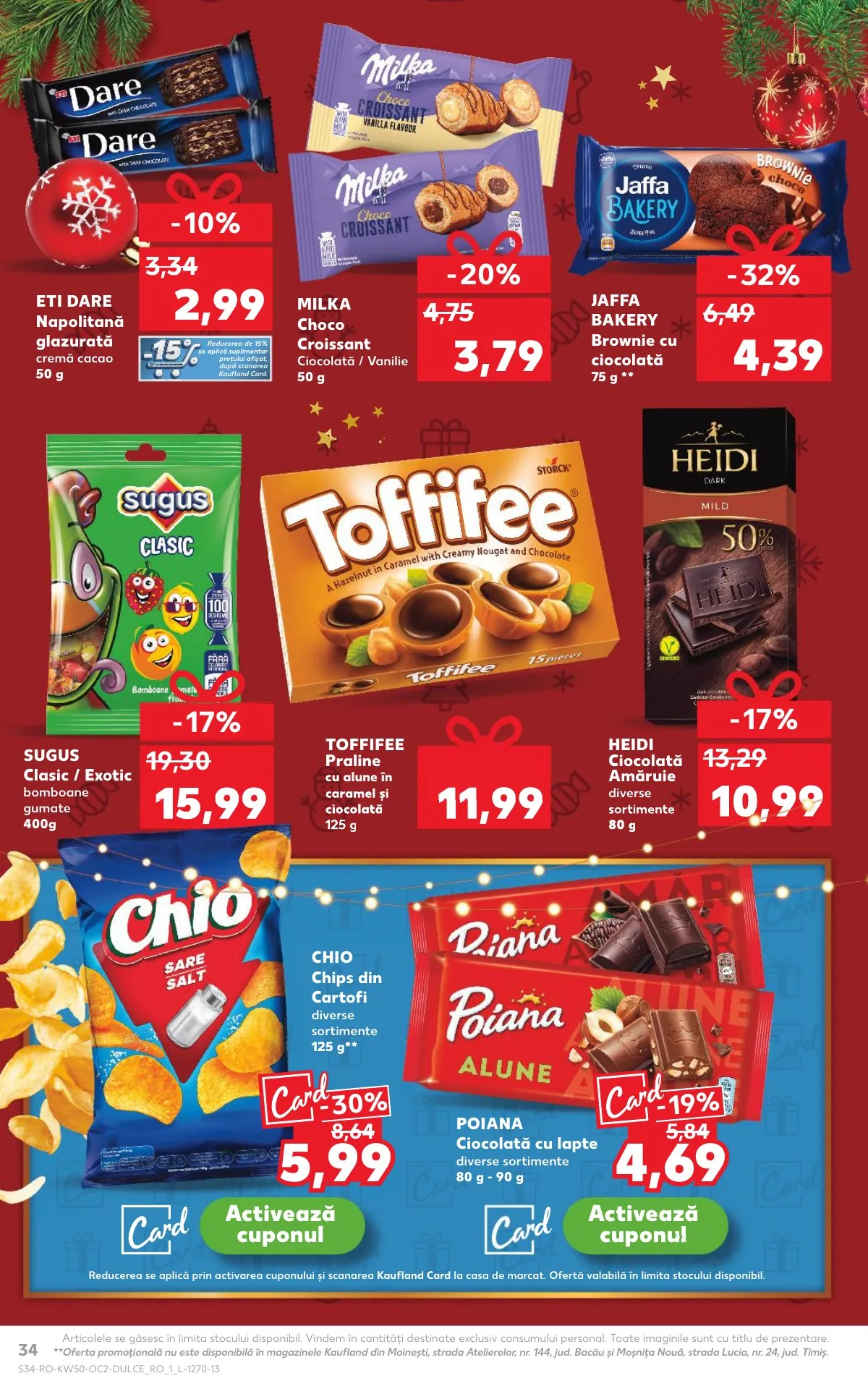 Kaufland akciós újság Románia 12.10–12.16 – 34. oldal