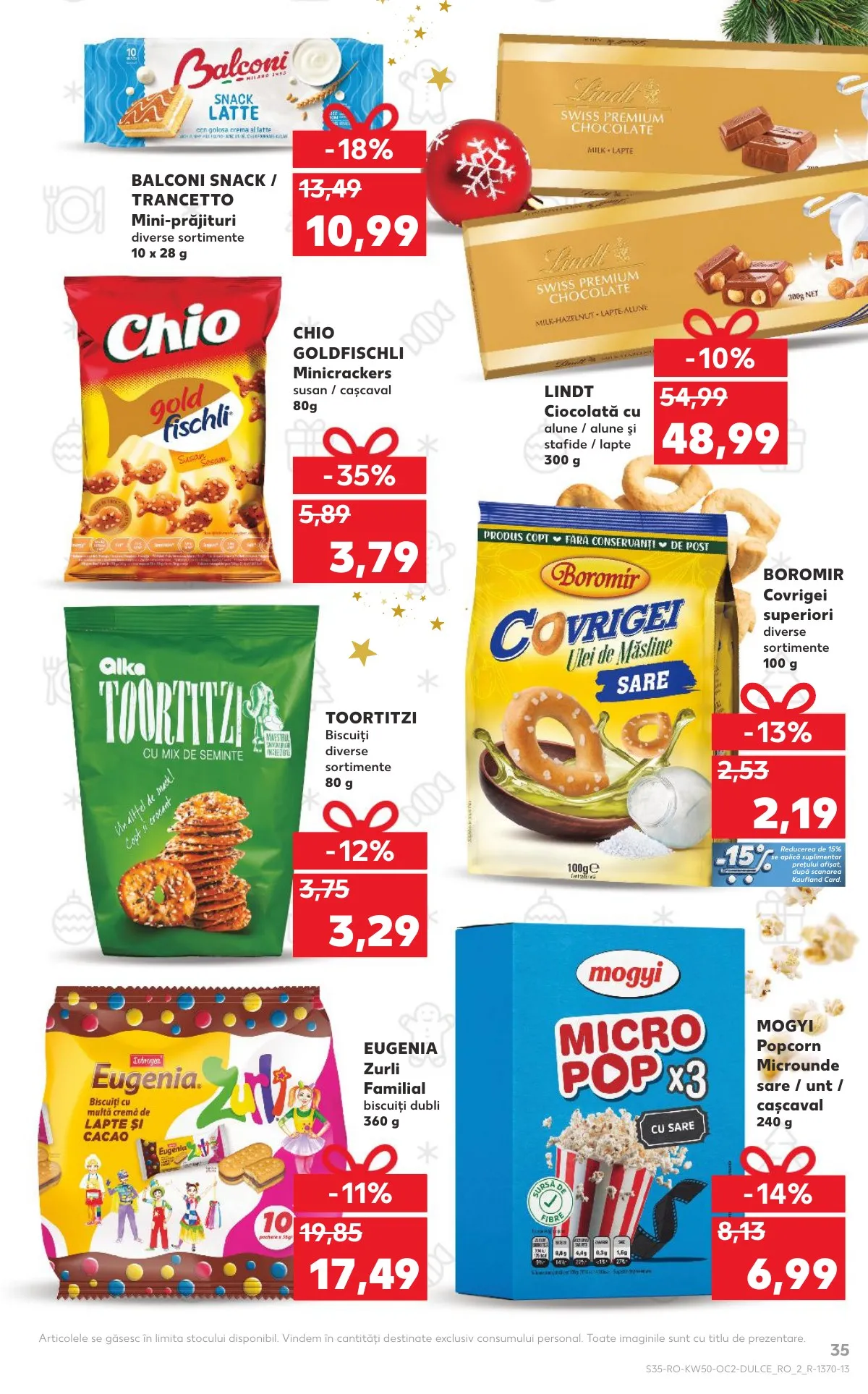Kaufland akciós újság Románia 12.10–12.16 – 35. oldal