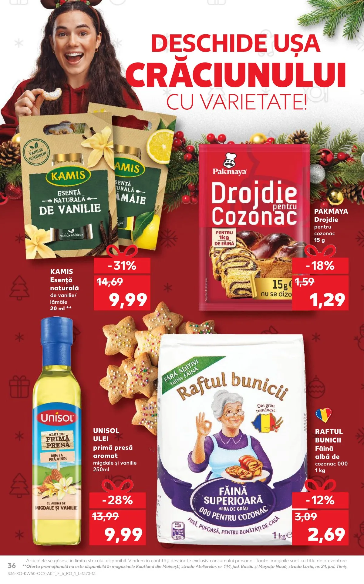 Kaufland akciós újság Románia 12.10–12.16 – 36. oldal