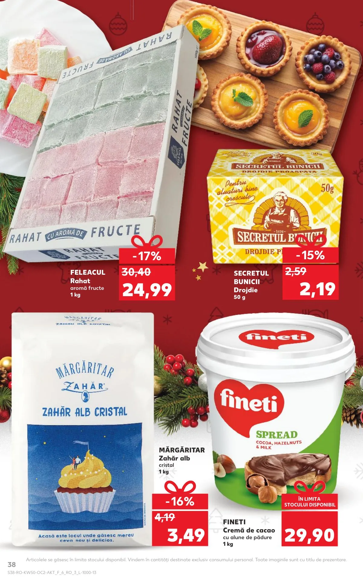 Kaufland akciós újság Románia 12.10–12.16 – 38. oldal