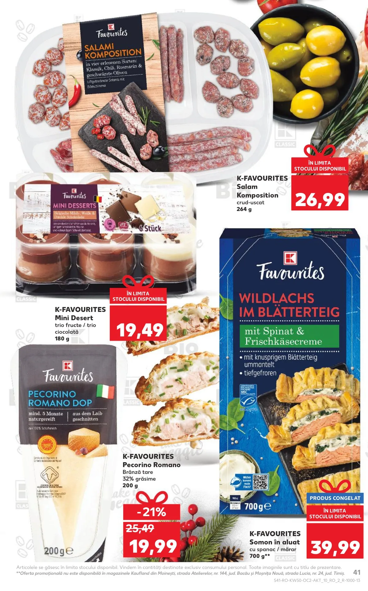 Kaufland akciós újság Románia 12.10–12.16 – 41. oldal