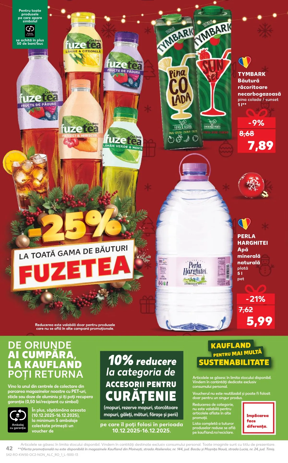 Kaufland akciós újság Románia 12.10–12.16 – 42. oldal