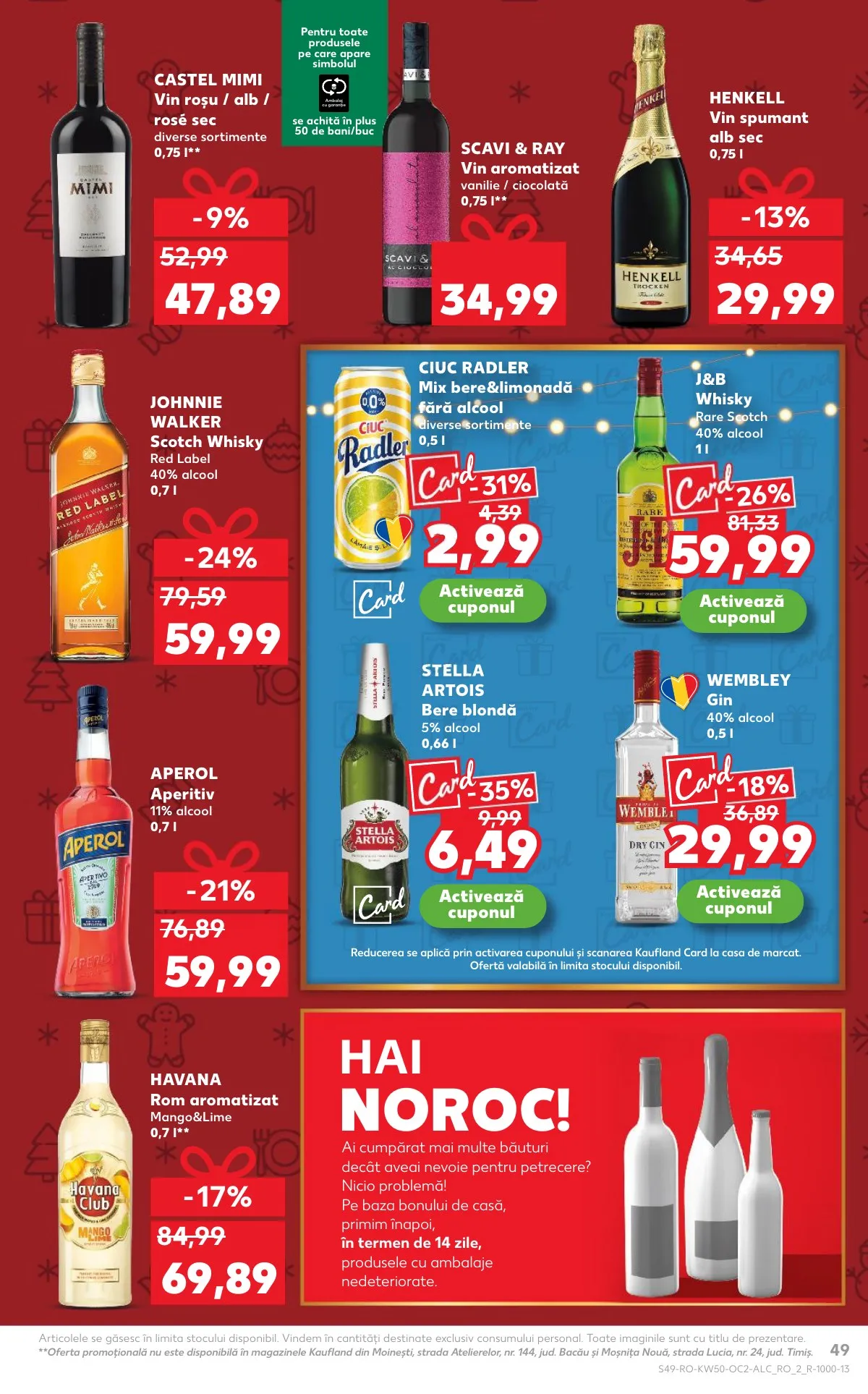 Kaufland akciós újság Románia 12.10–12.16 – 49. oldal