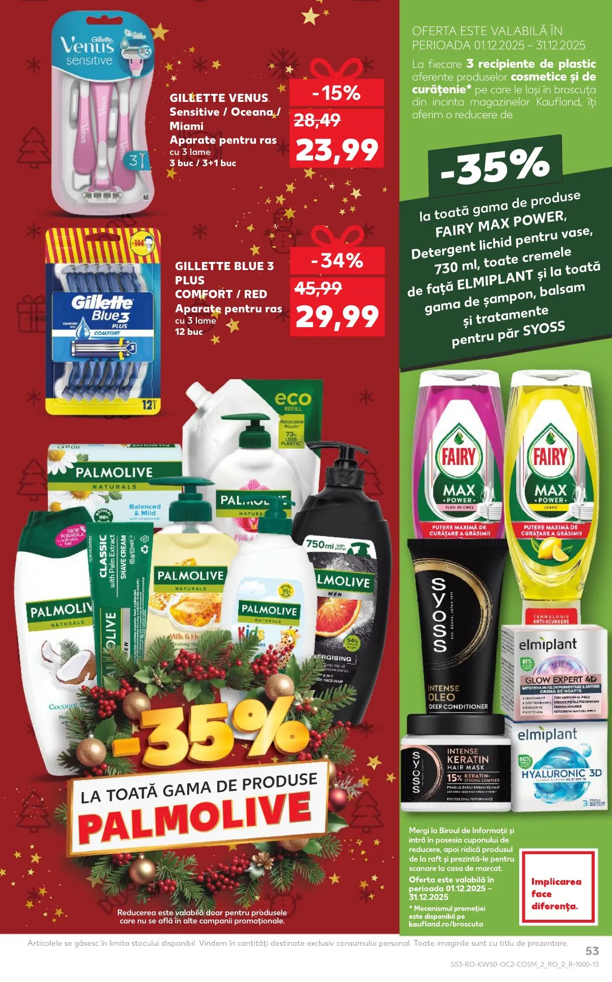 Kaufland akciós újság Románia 12.10–12.16 – 53. oldal