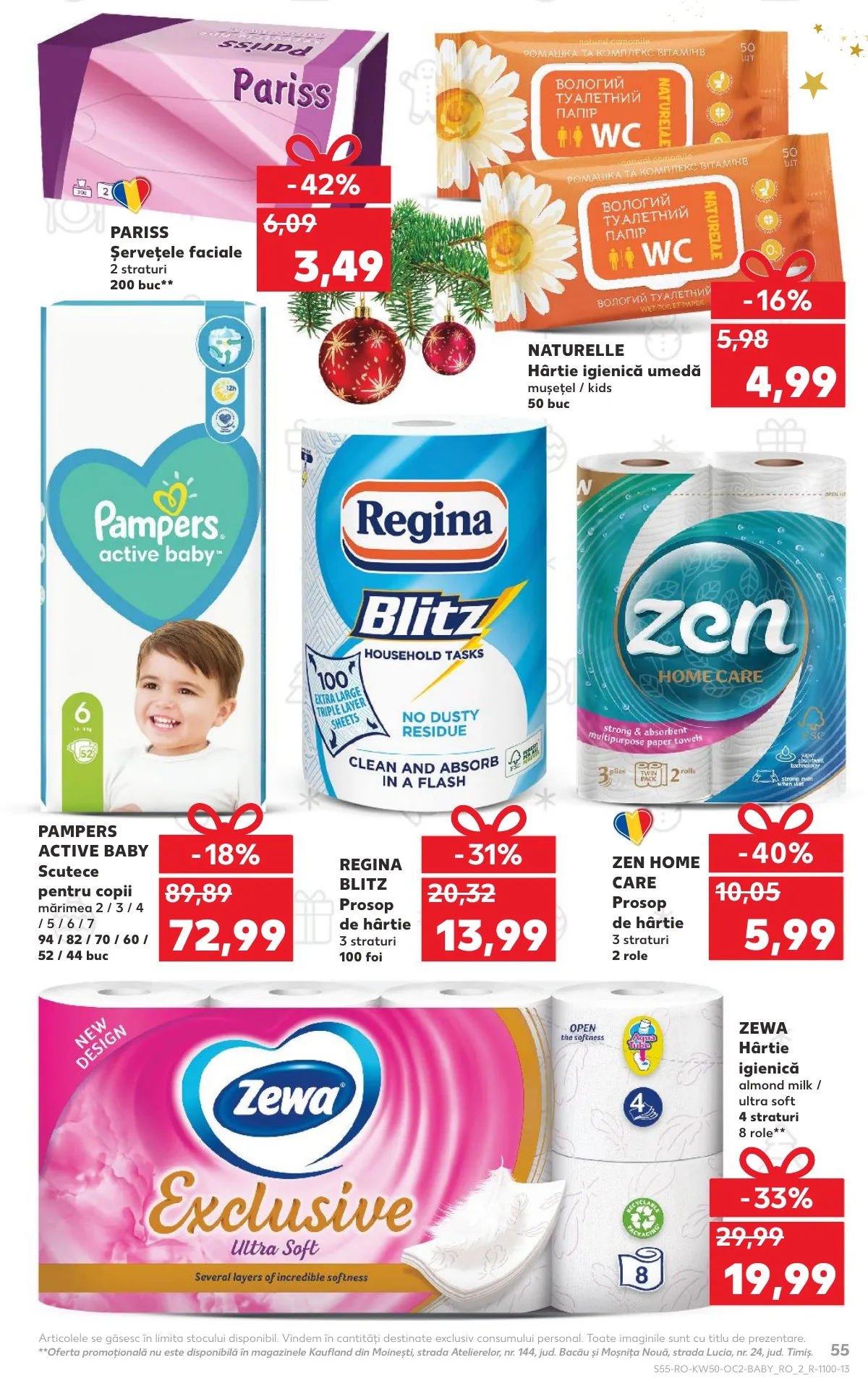 Kaufland akciós újság Románia 12.10–12.16 – 55. oldal