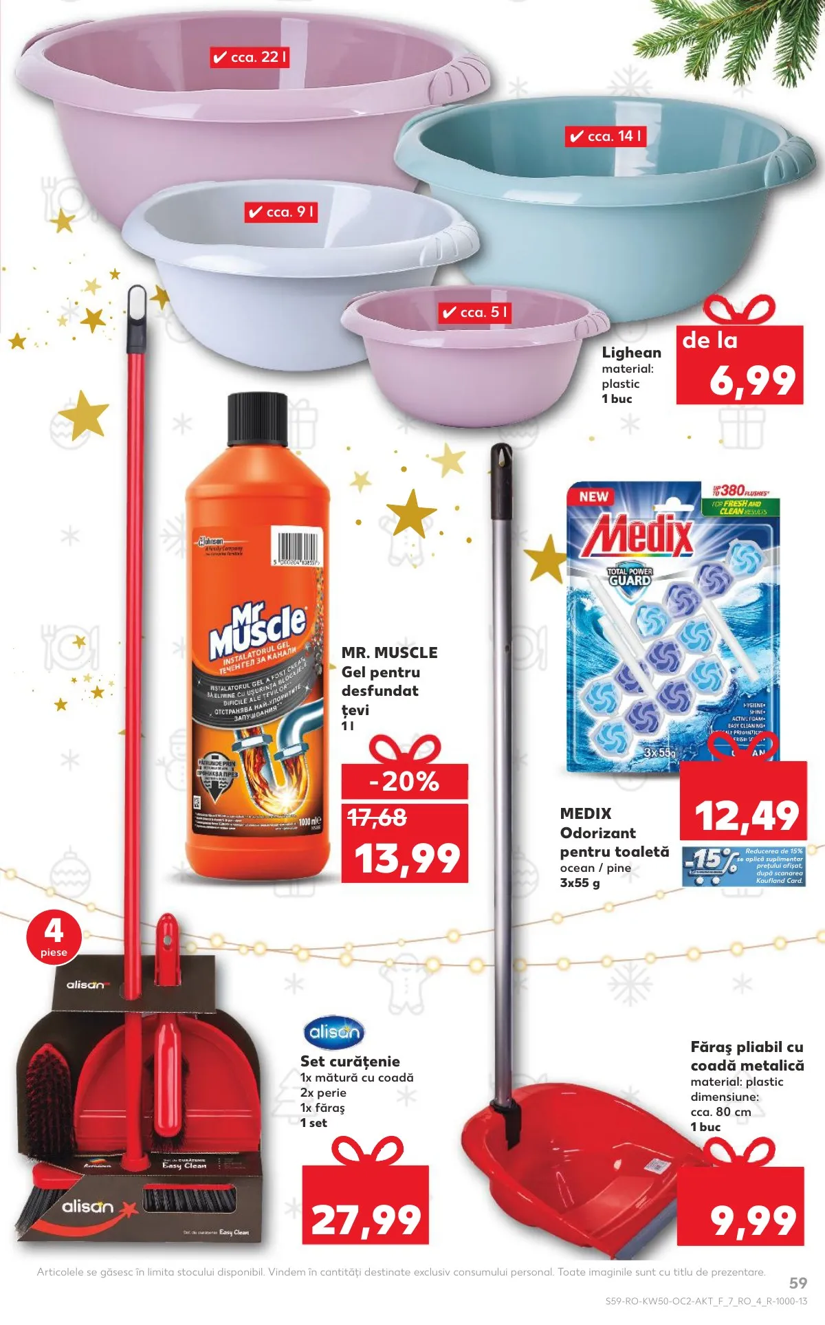 Kaufland akciós újság Románia 12.10–12.16 – 59. oldal