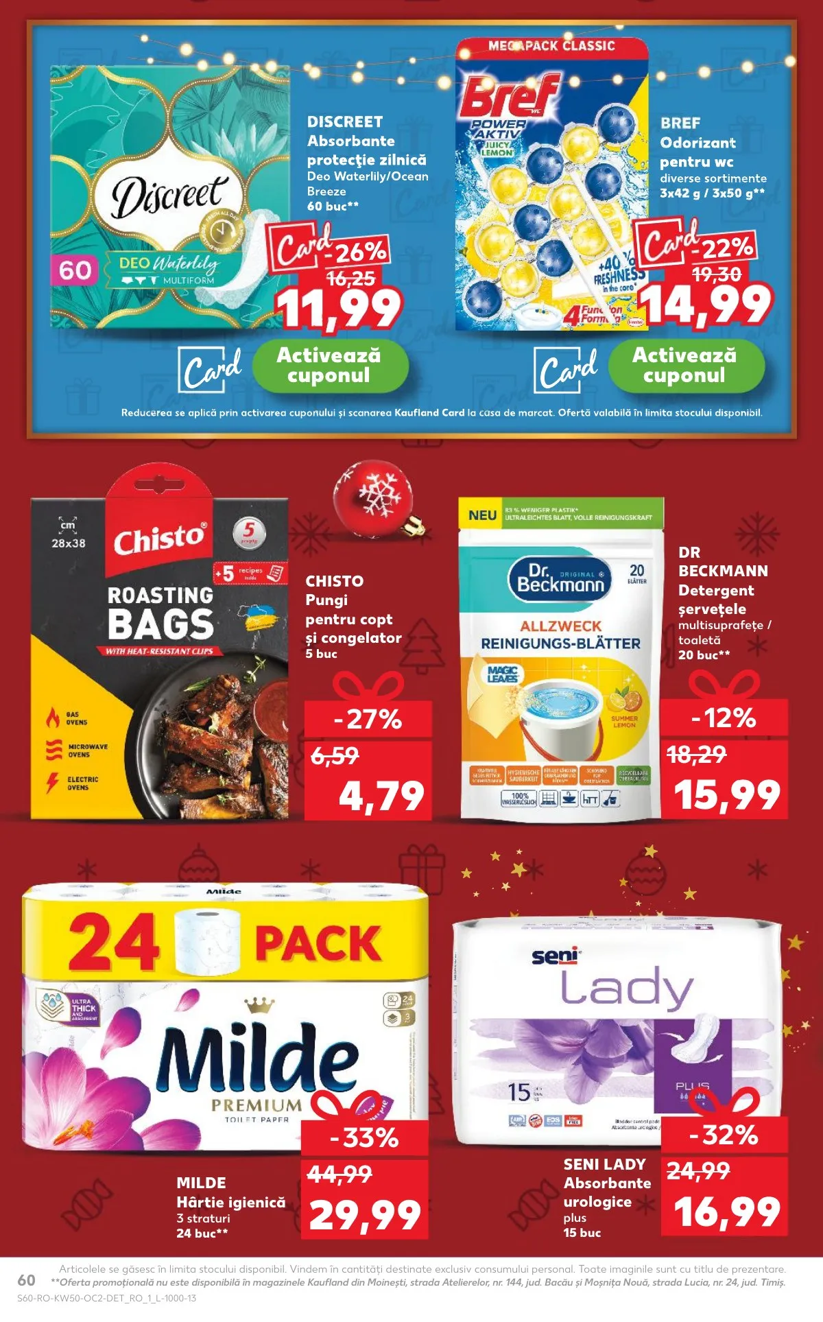 Kaufland akciós újság Románia 12.10–12.16 – 60. oldal