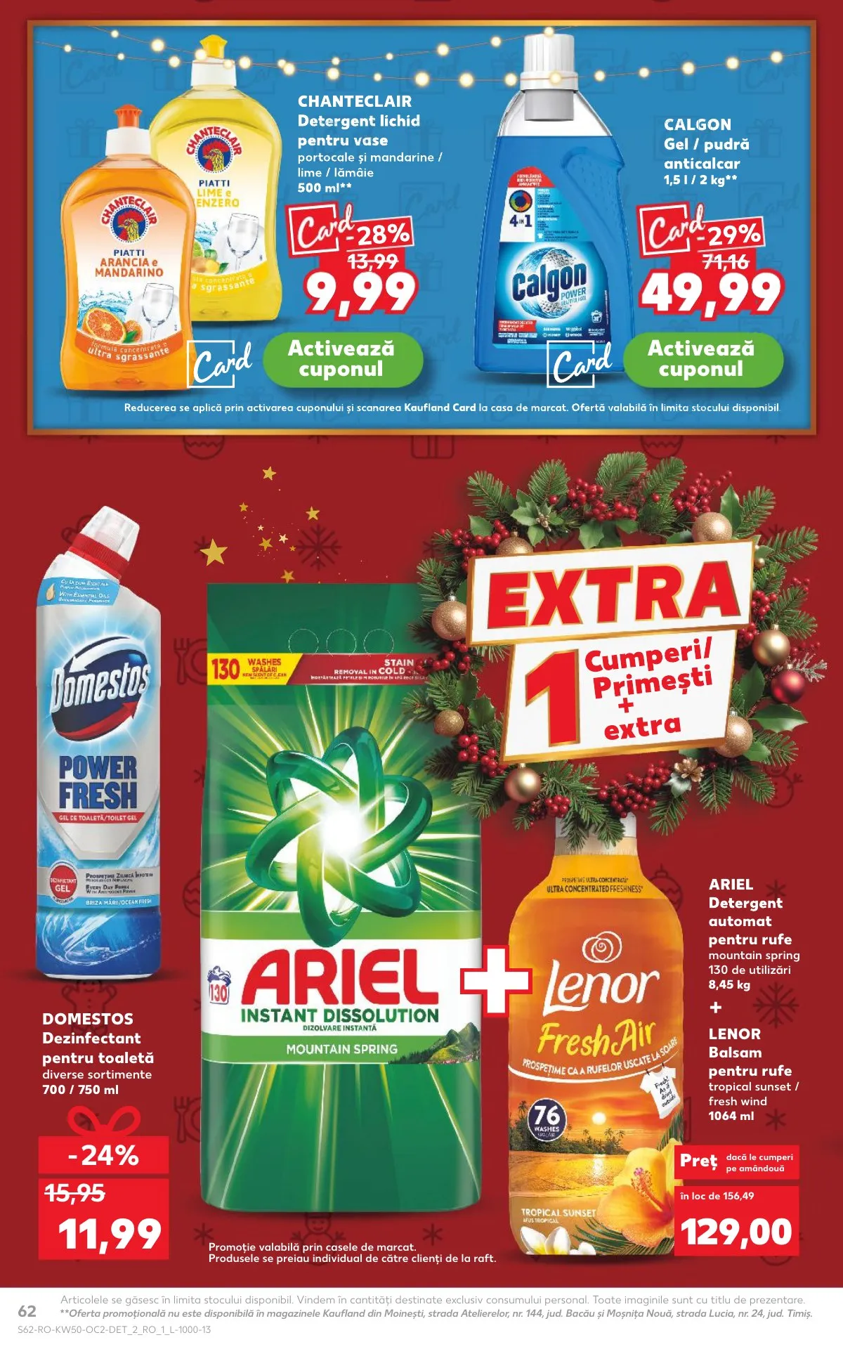 Kaufland akciós újság Románia 12.10–12.16 – 62. oldal