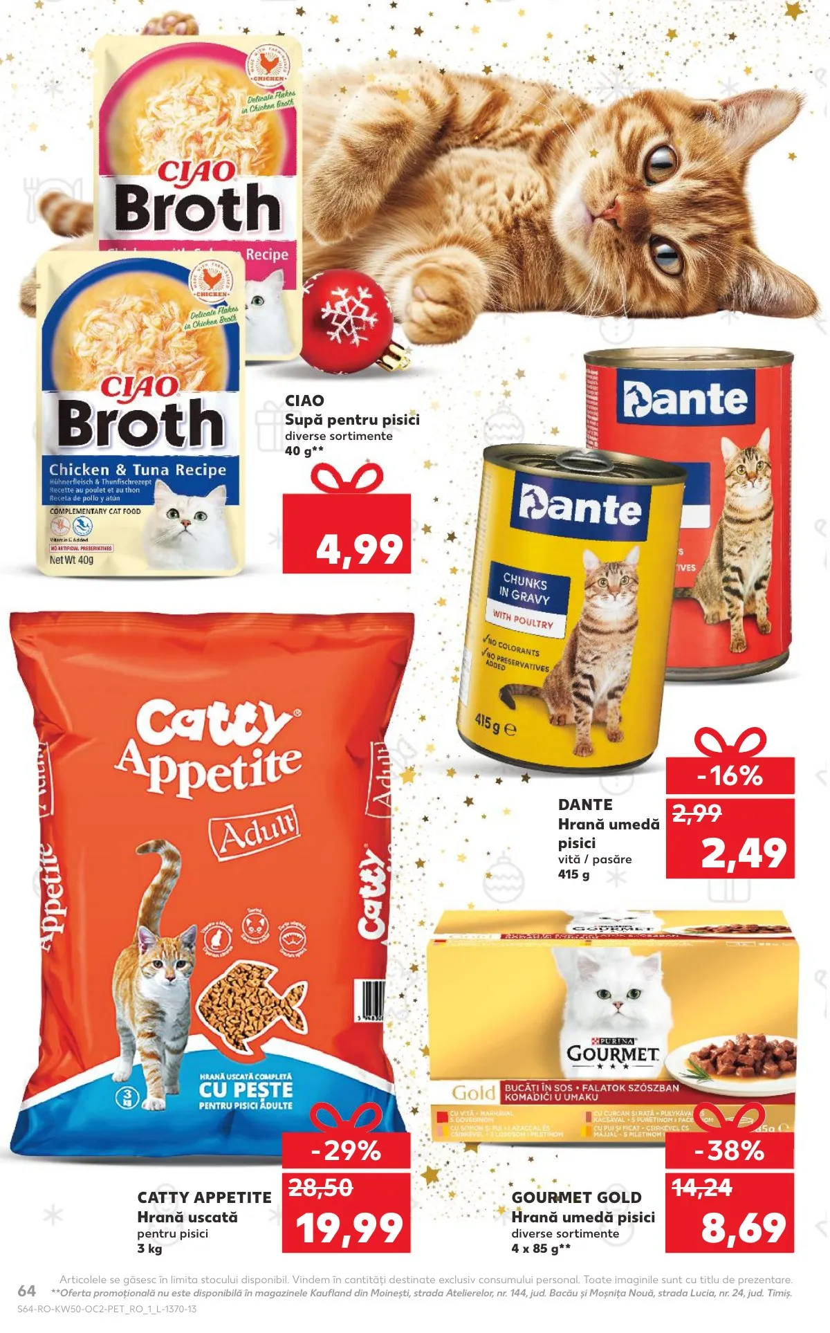 Kaufland akciós újság Románia 12.10–12.16 – 64. oldal