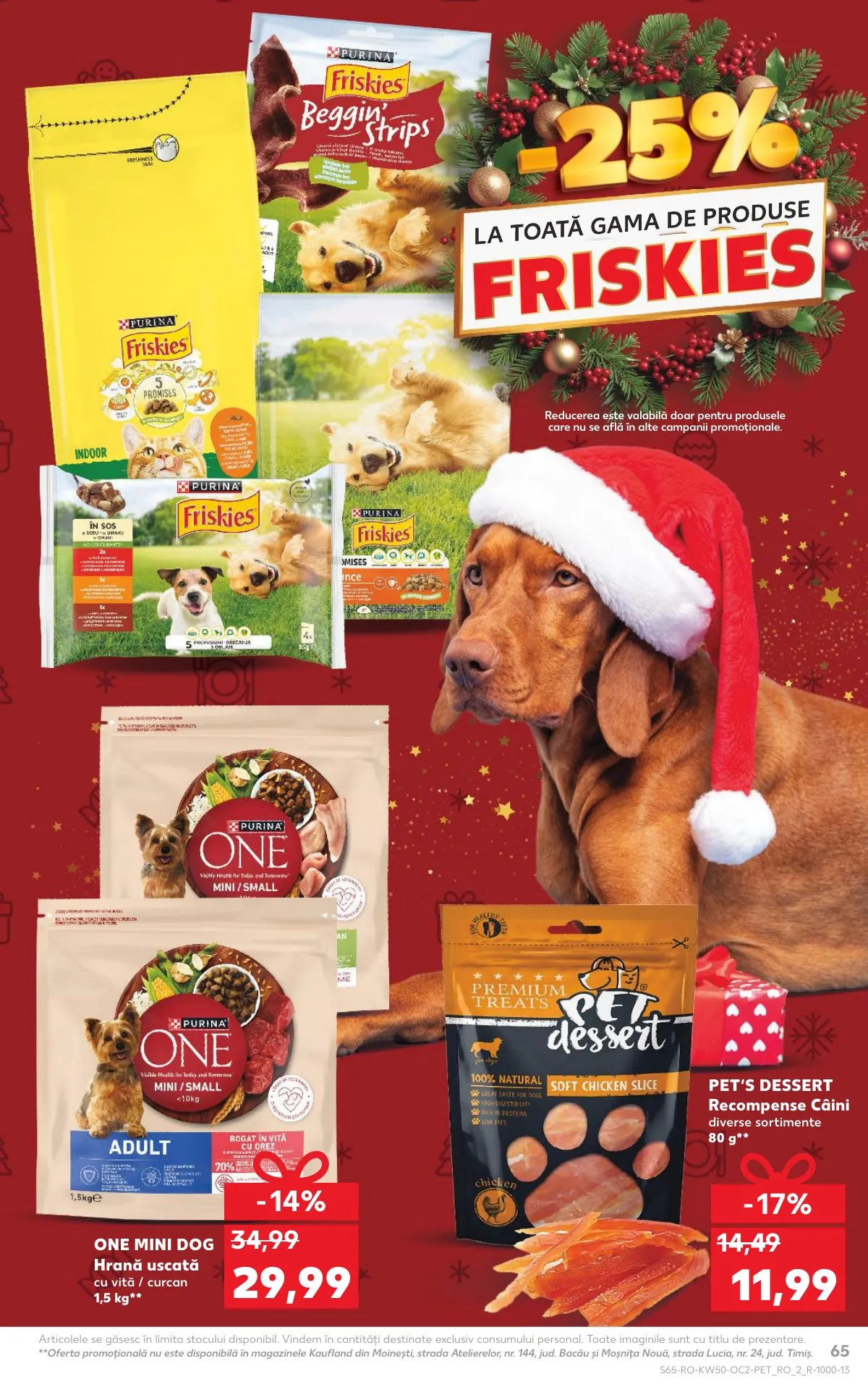 Kaufland akciós újság Románia 12.10–12.16 – 65. oldal
