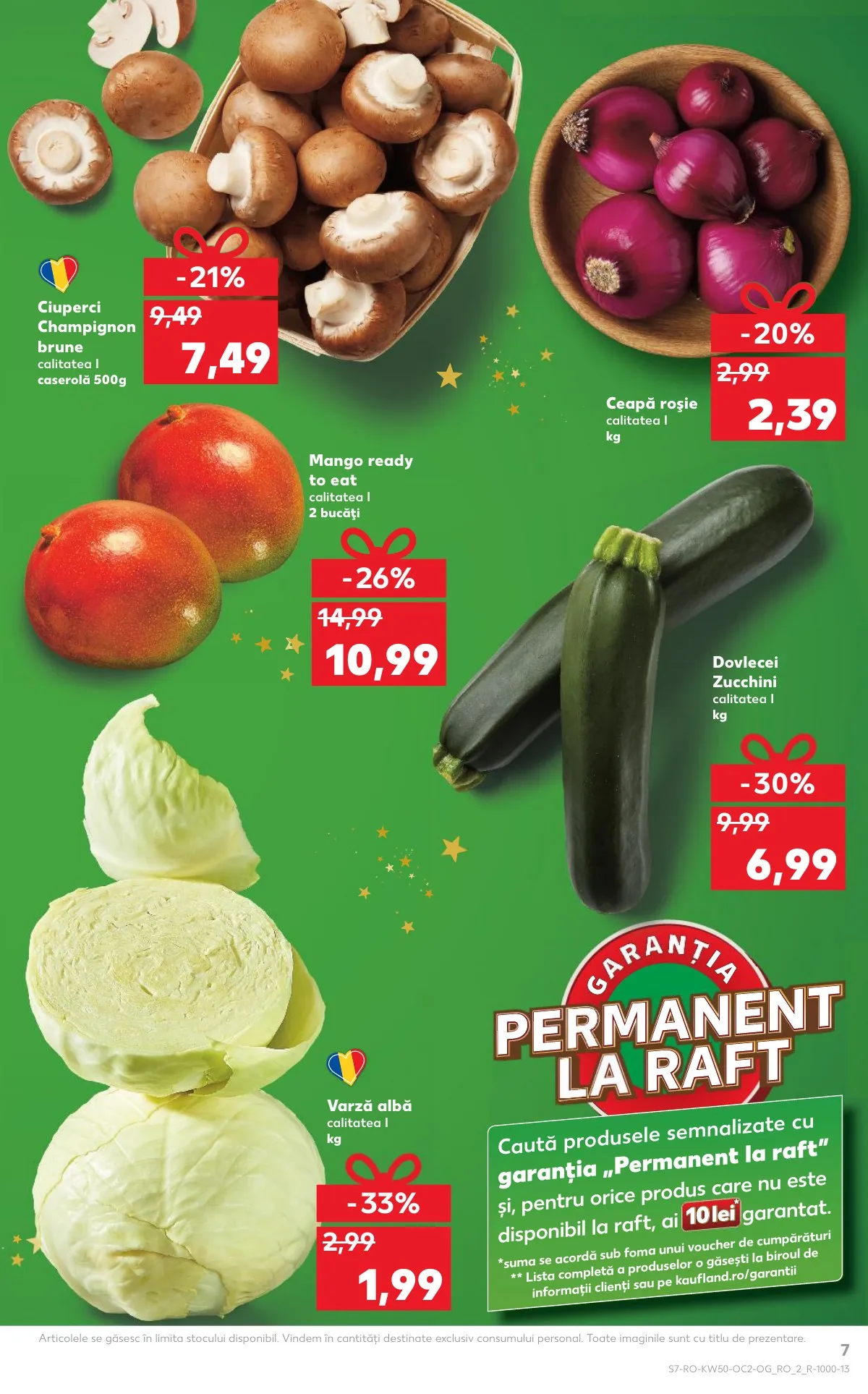 Kaufland akciós újság Románia 12.10–12.16 – 7. oldal