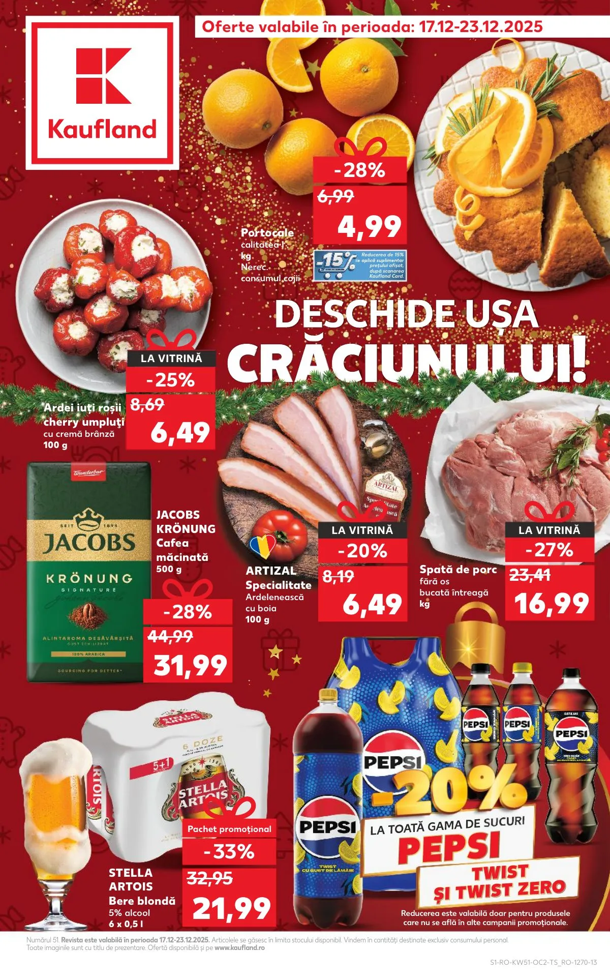 Kaufland akciós újság Románia 12.17–12.23