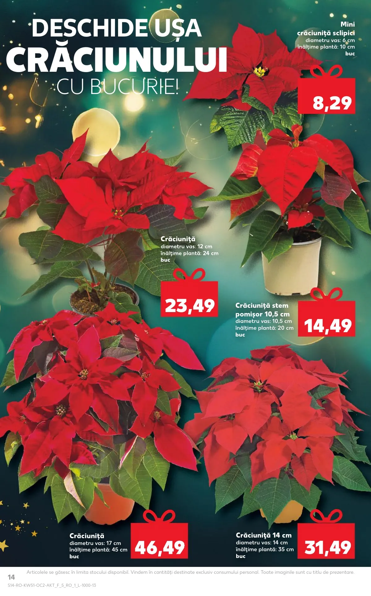 Kaufland akciós újság Románia 12.17–12.23 – 14. oldal