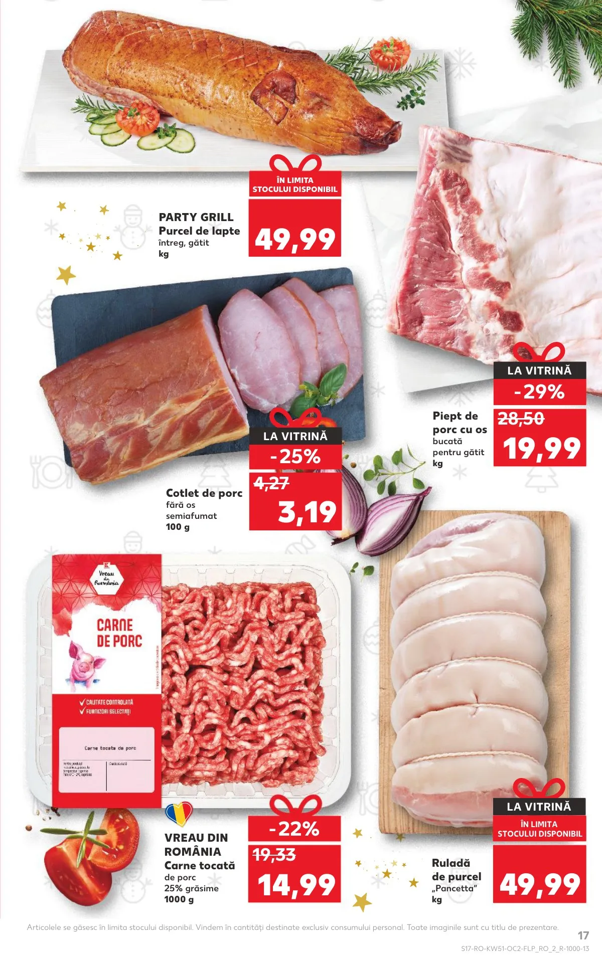 Kaufland akciós újság Románia 12.17–12.23 – 17. oldal