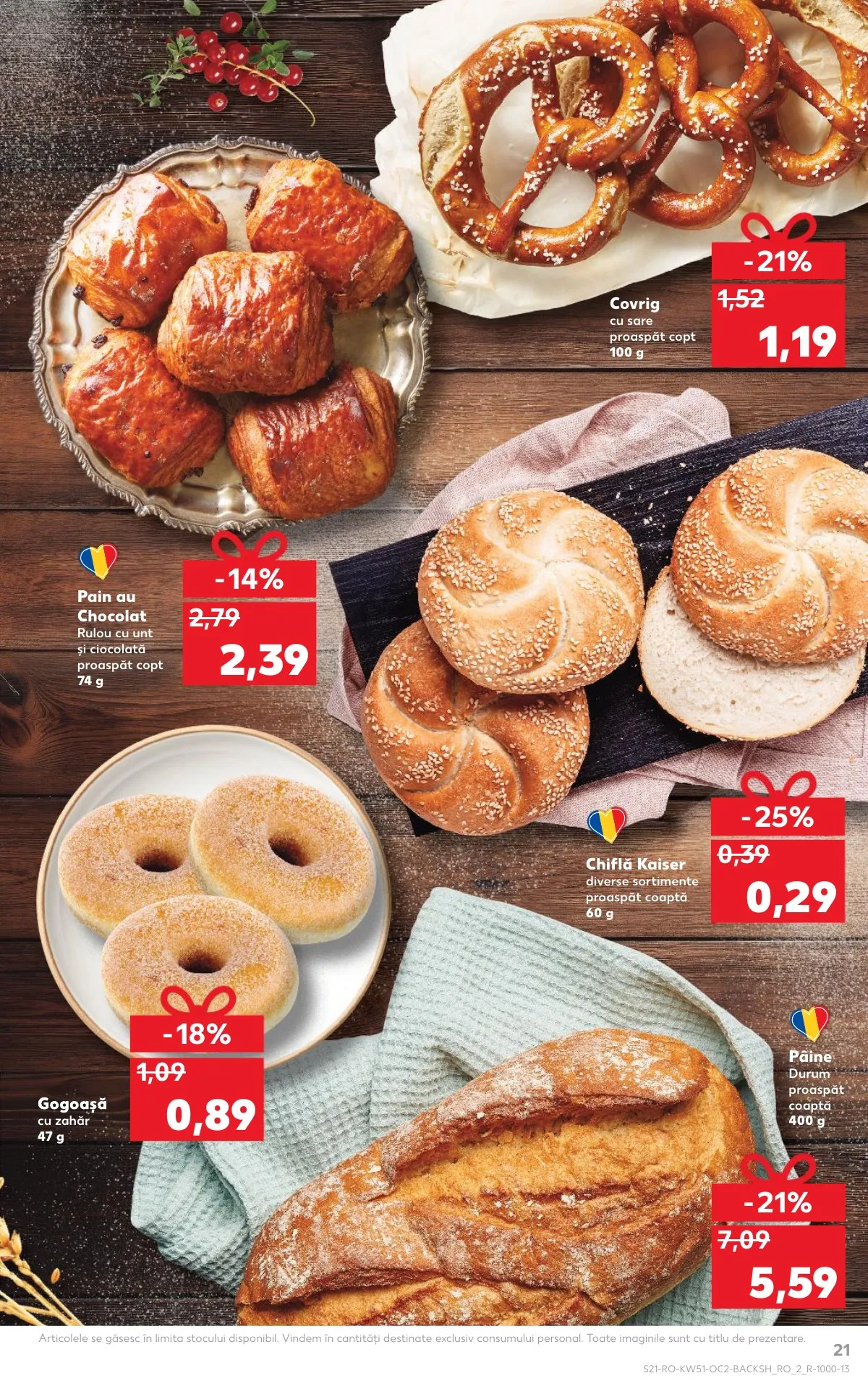 Kaufland akciós újság Románia 12.17–12.23 – 21. oldal