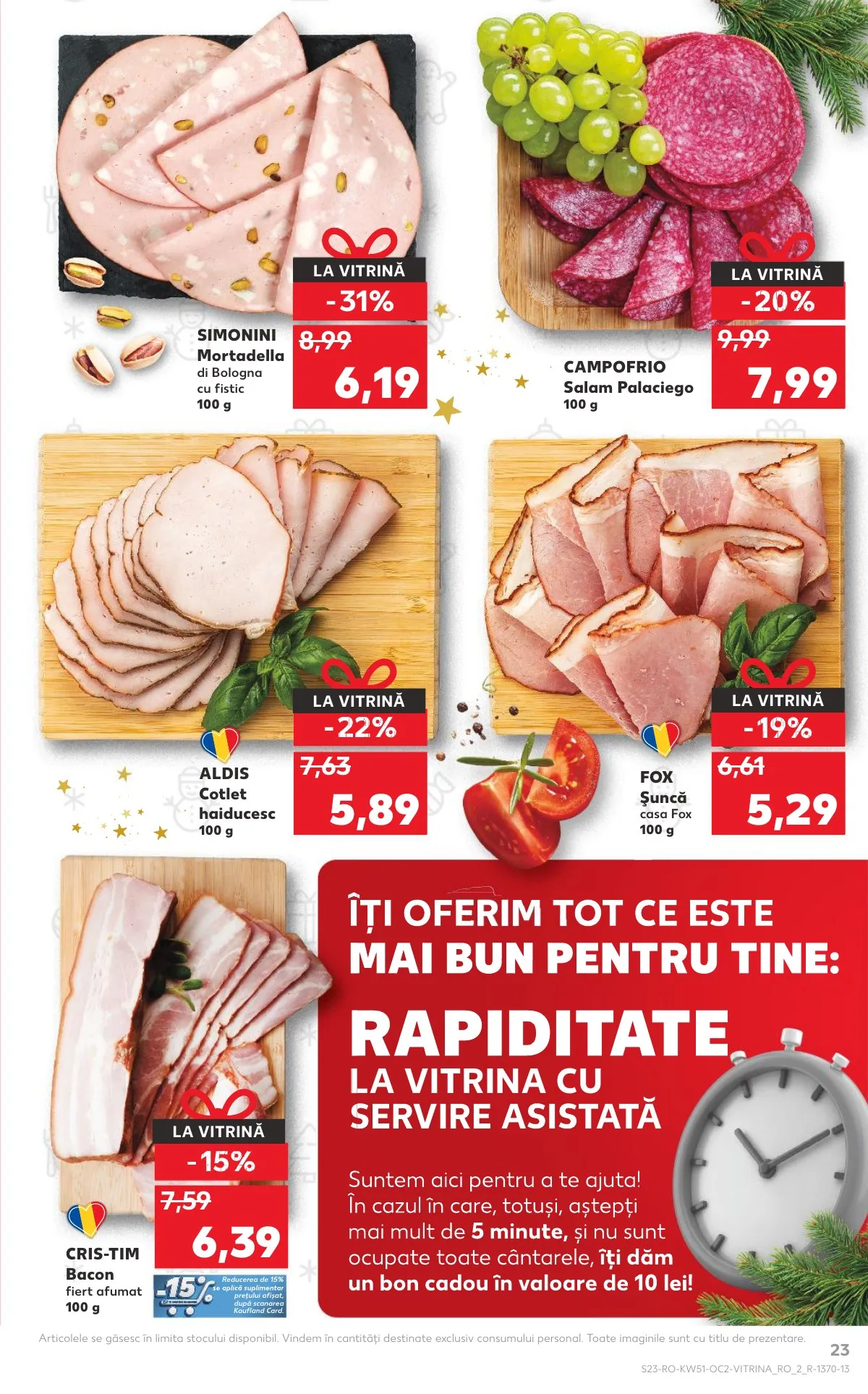 Kaufland akciós újság Románia 12.17–12.23 – 23. oldal