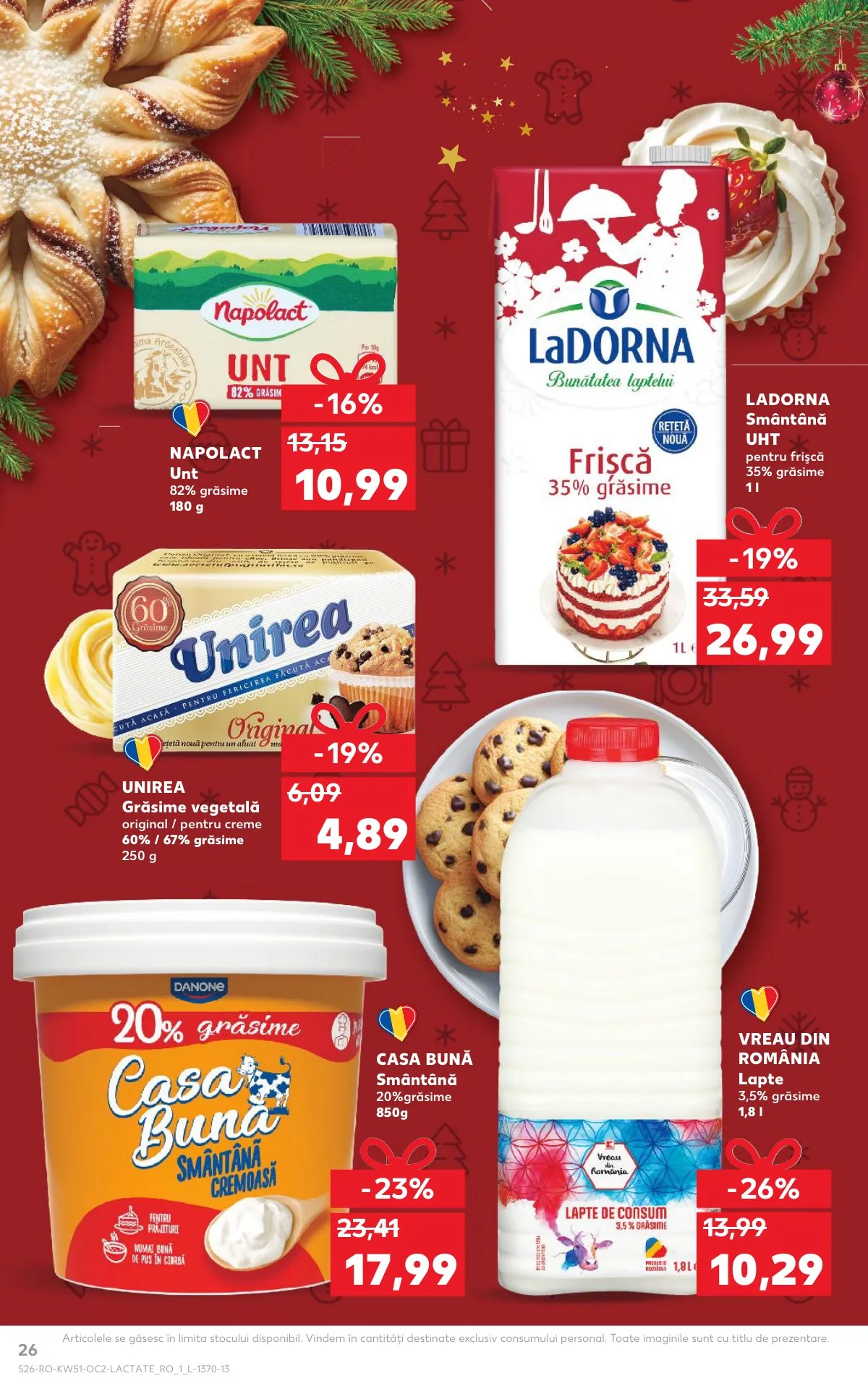 Kaufland akciós újság Románia 12.17–12.23 – 26. oldal