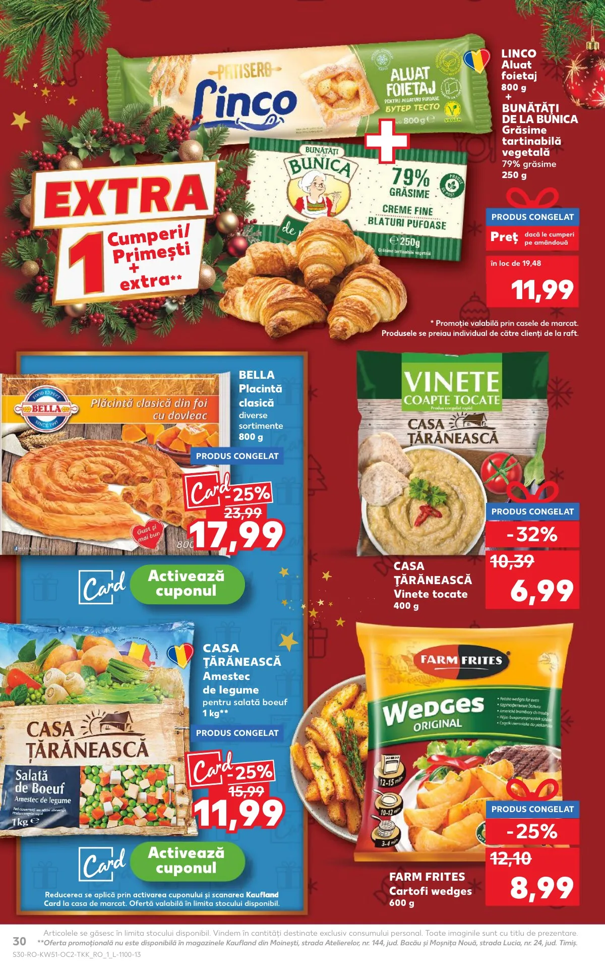 Kaufland akciós újság Románia 12.17–12.23 – 30. oldal