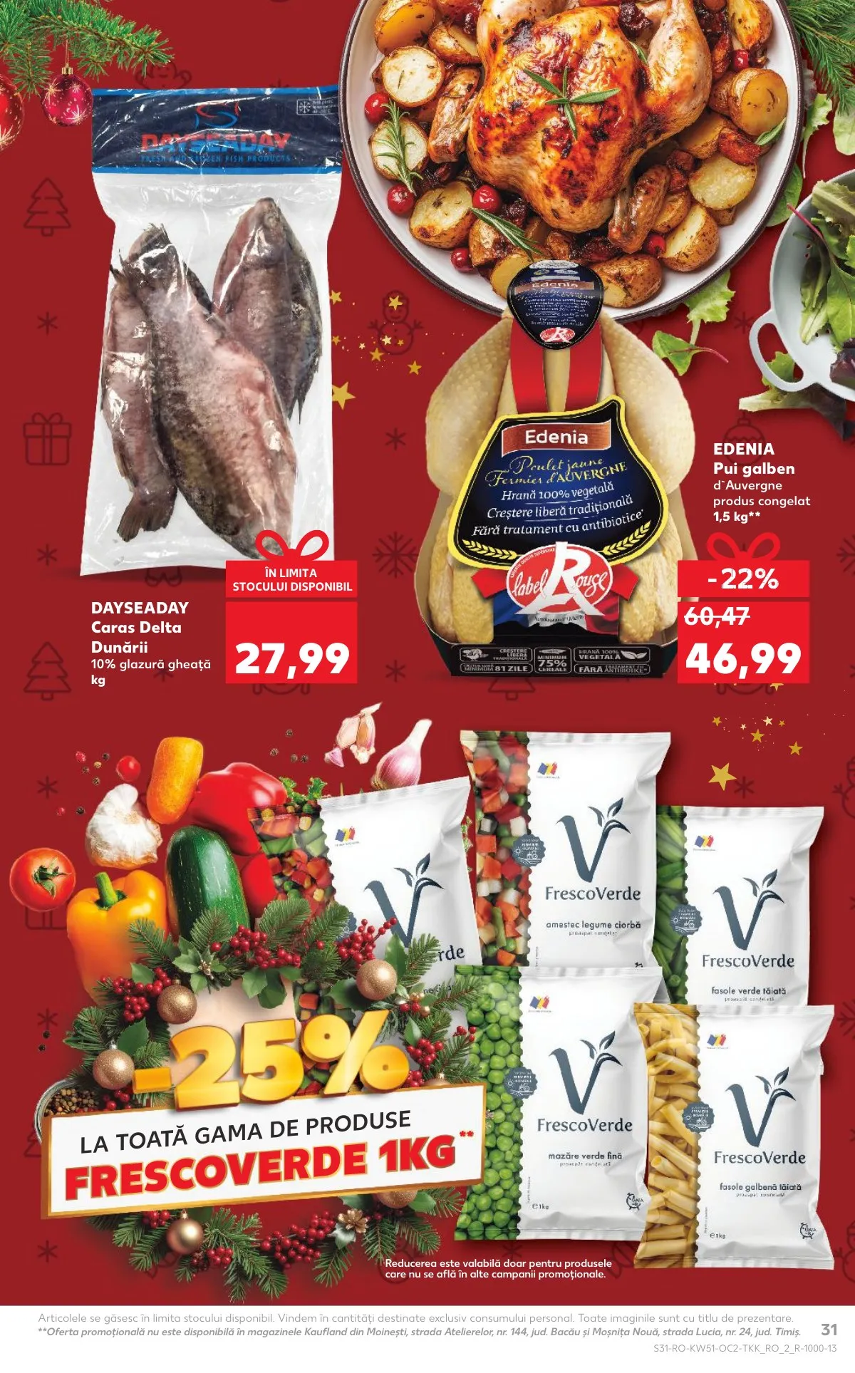 Kaufland akciós újság Románia 12.17–12.23 – 31. oldal