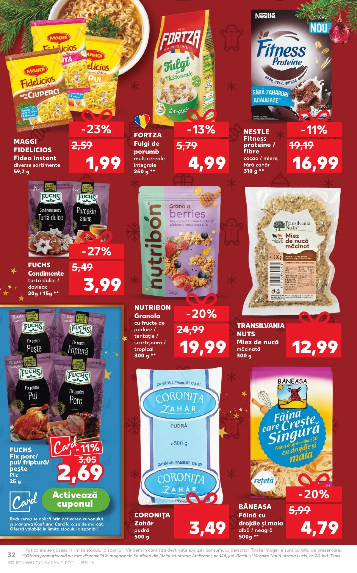 Kaufland akciós újság Románia 12.17–12.23 – 32. oldal