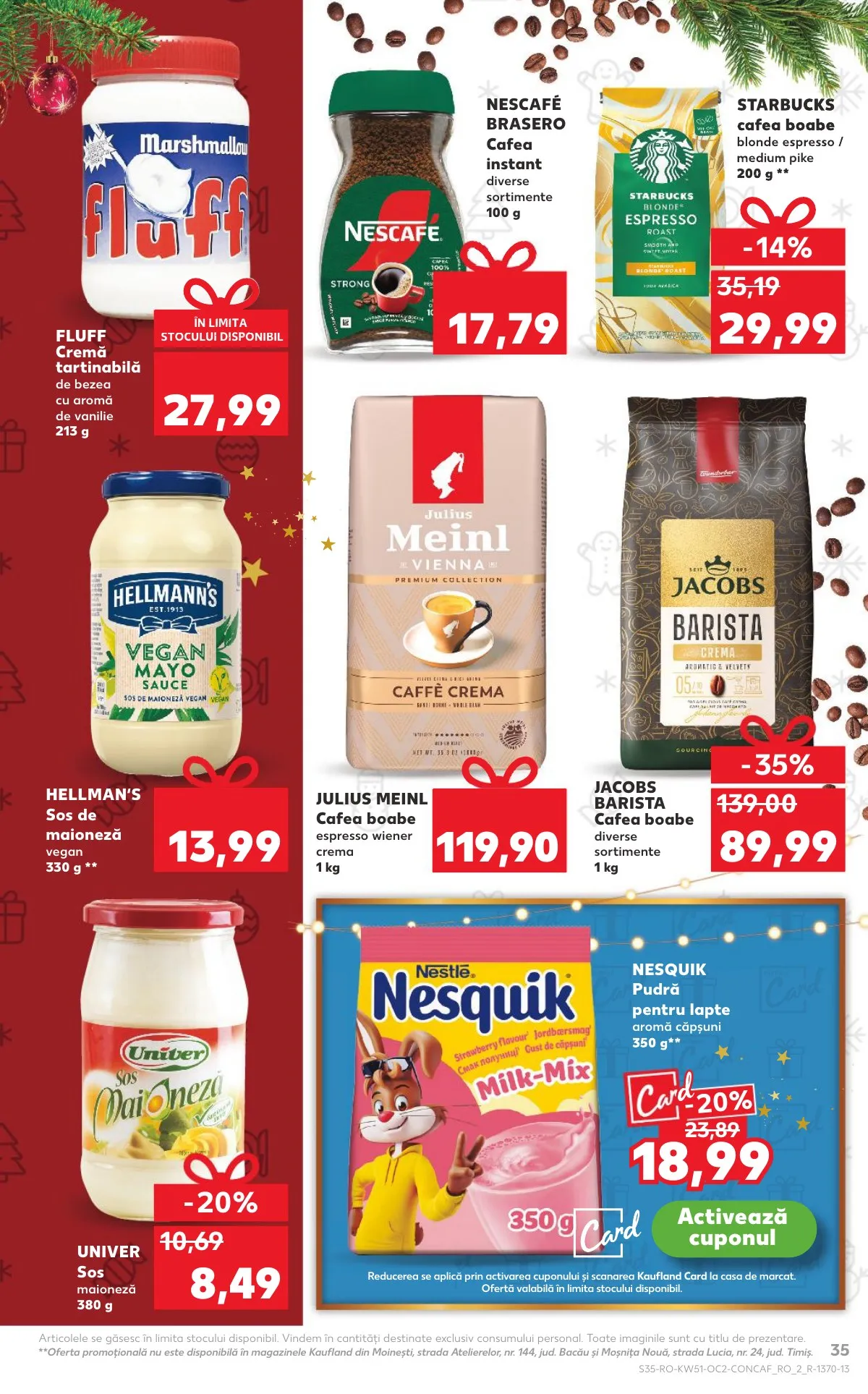 Kaufland akciós újság Románia 12.17–12.23 – 35. oldal