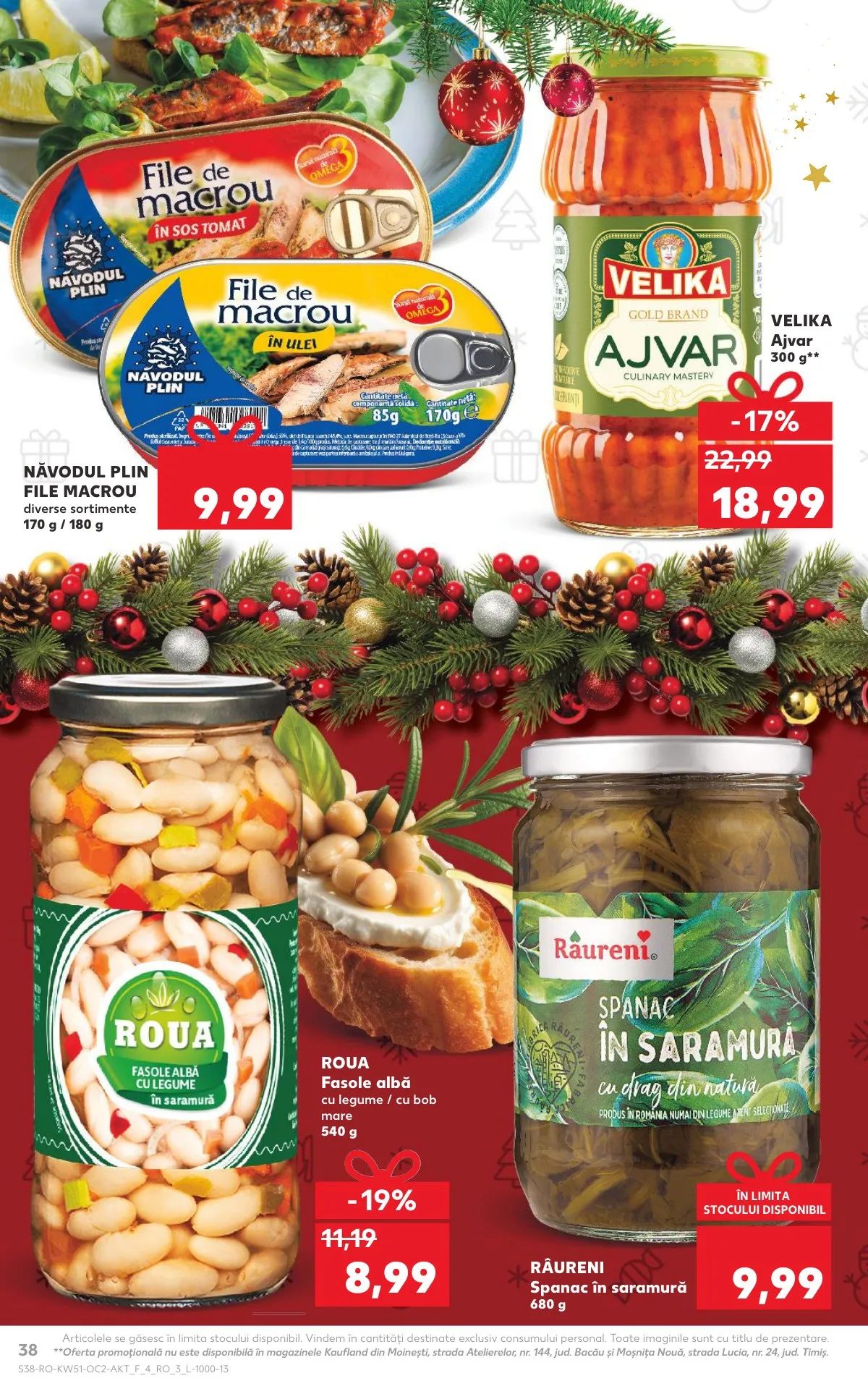 Kaufland akciós újság Románia 12.17–12.23 – 38. oldal