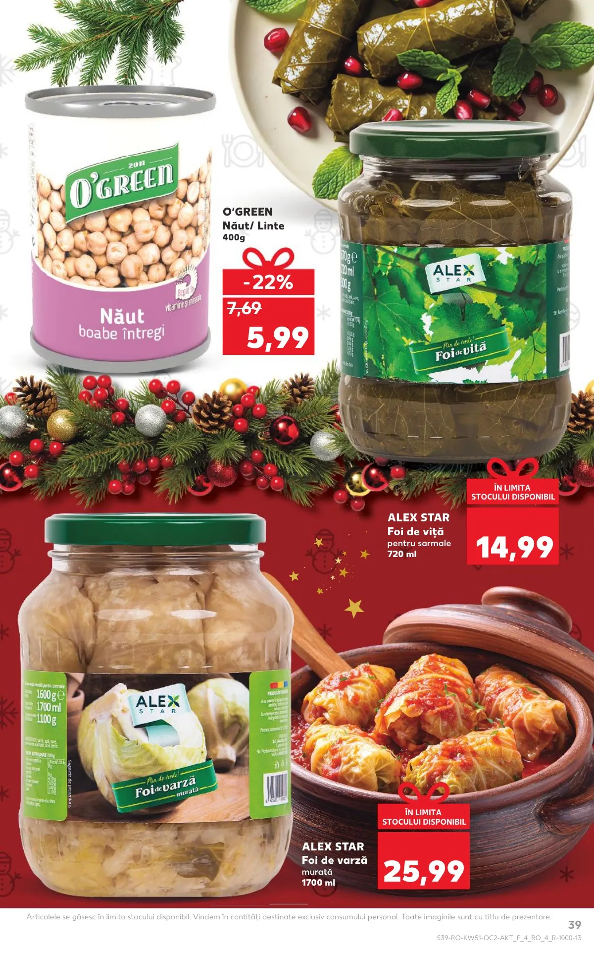 Kaufland akciós újság Románia 12.17–12.23 – 39. oldal
