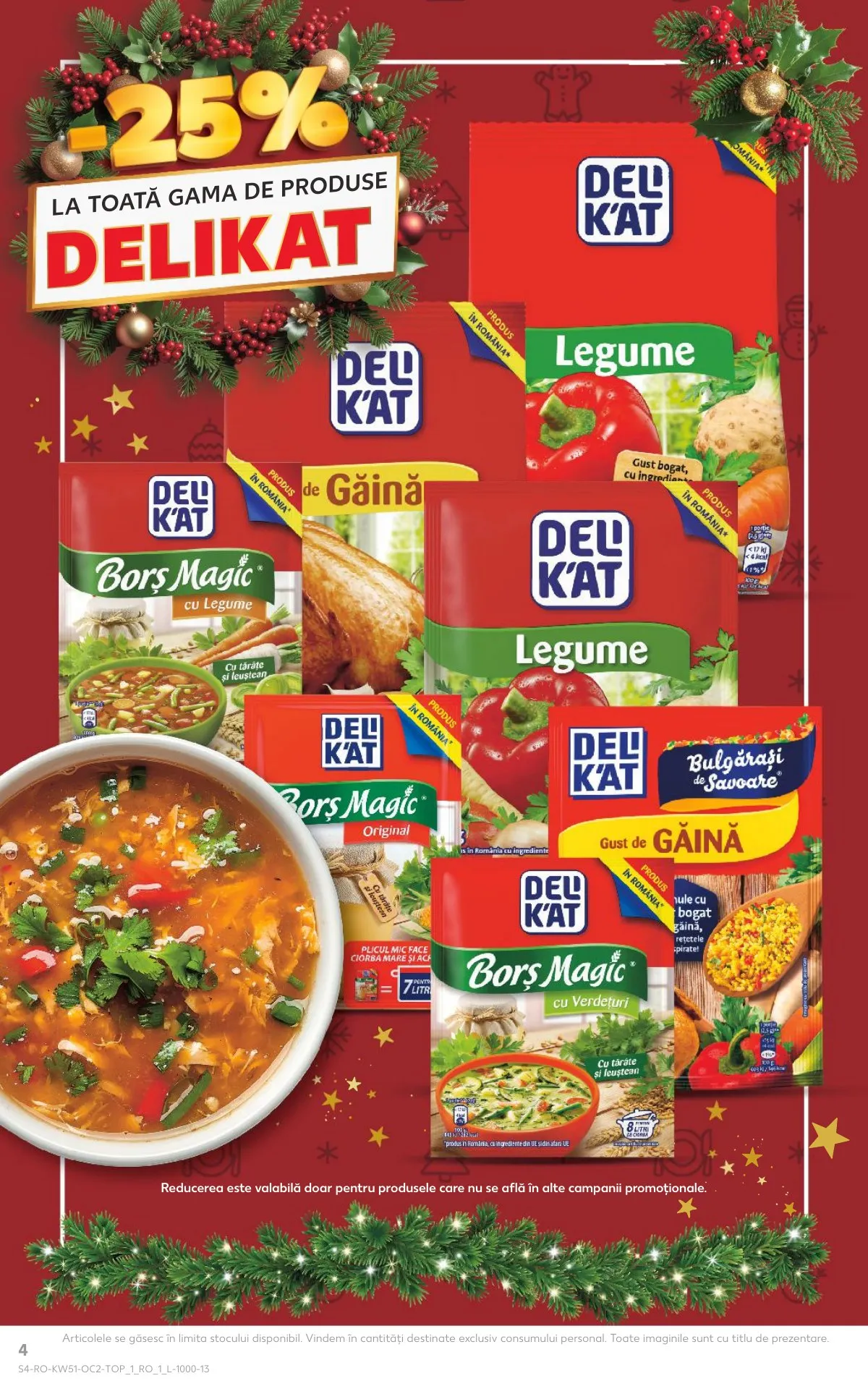 Kaufland akciós újság Románia 12.17–12.23 – 4. oldal