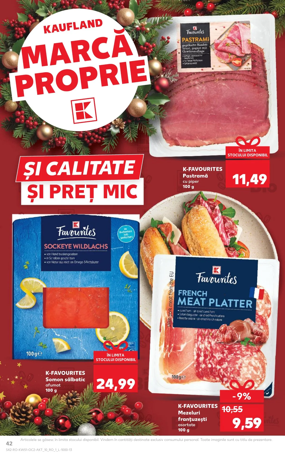 Kaufland akciós újság Románia 12.17–12.23 – 42. oldal