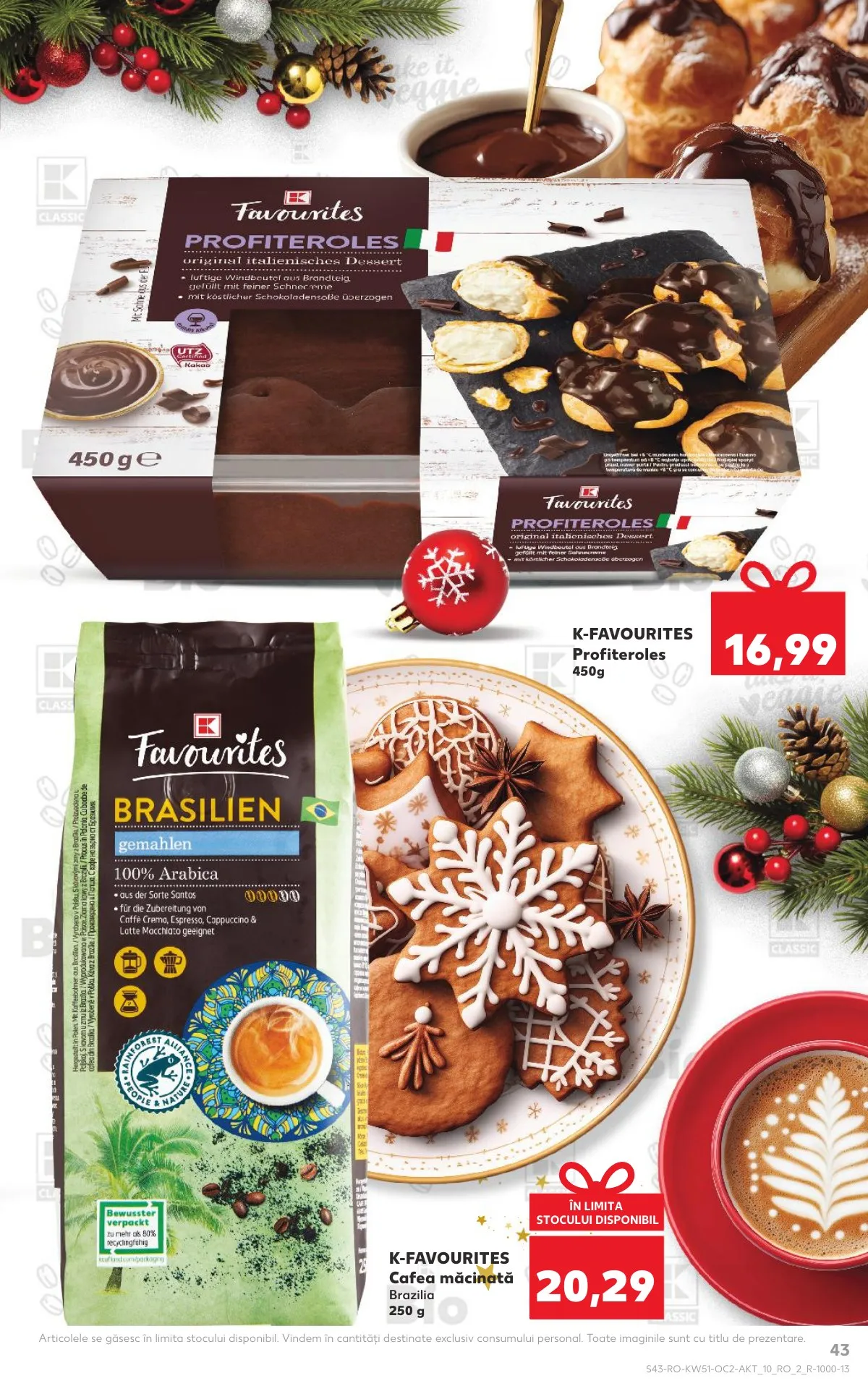 Kaufland akciós újság Románia 12.17–12.23 – 43. oldal