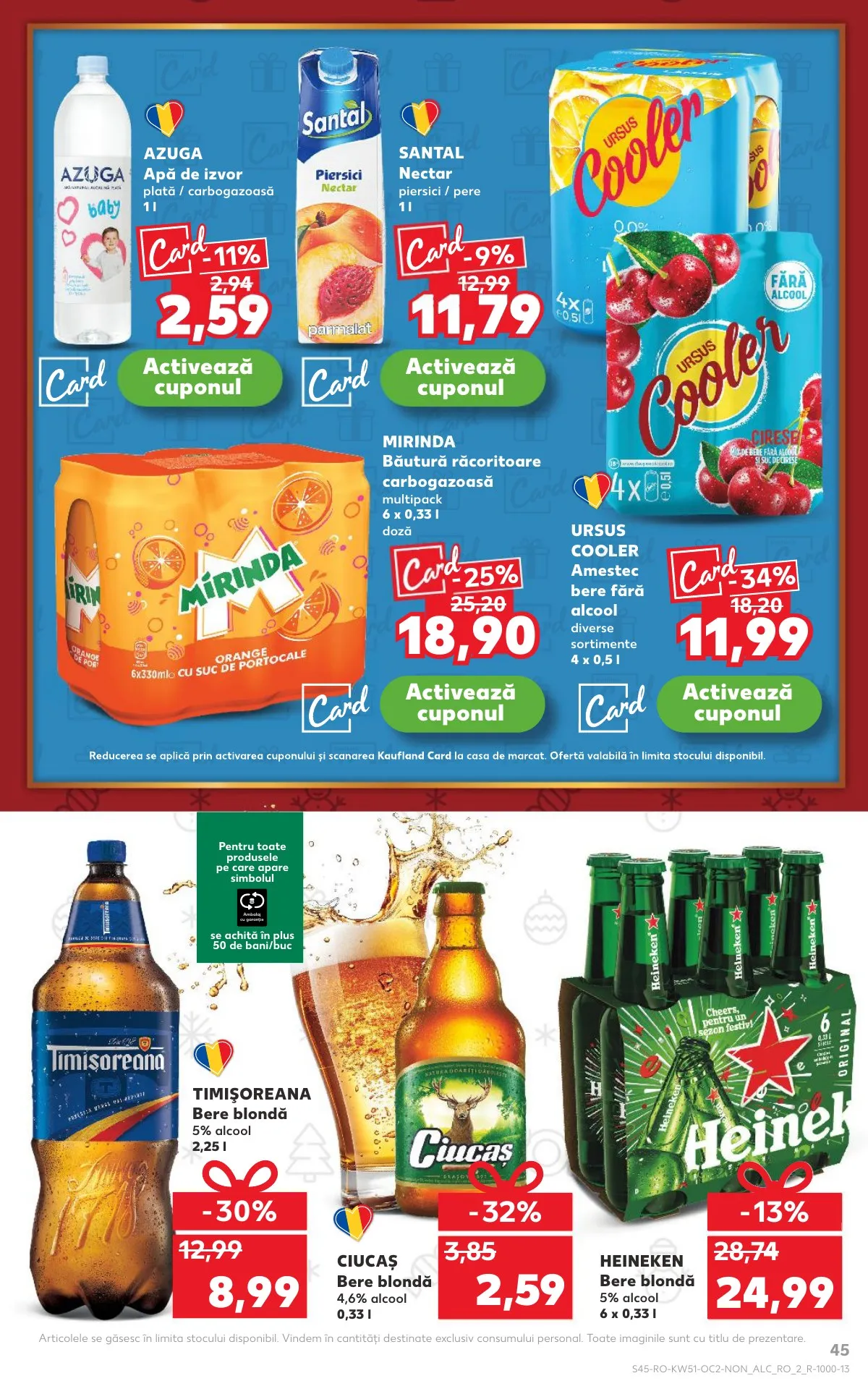 Kaufland akciós újság Románia 12.17–12.23 – 45. oldal
