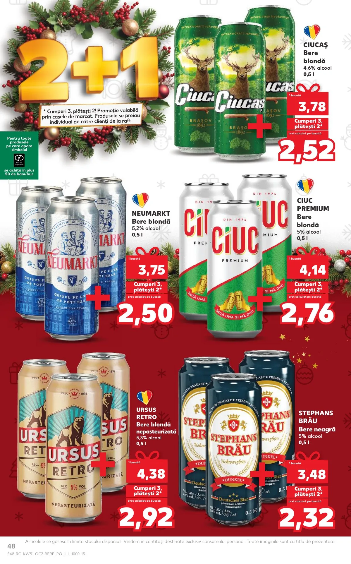Kaufland akciós újság Románia 12.17–12.23 – 48. oldal