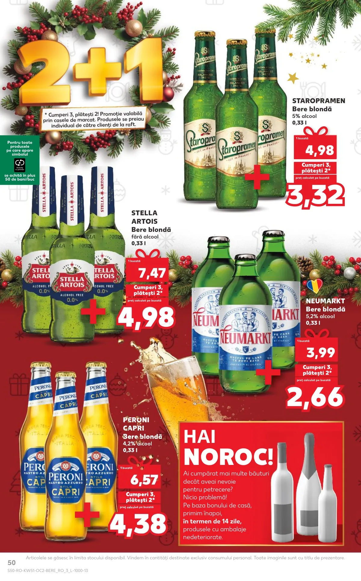 Kaufland akciós újság Románia 12.17–12.23 – 50. oldal