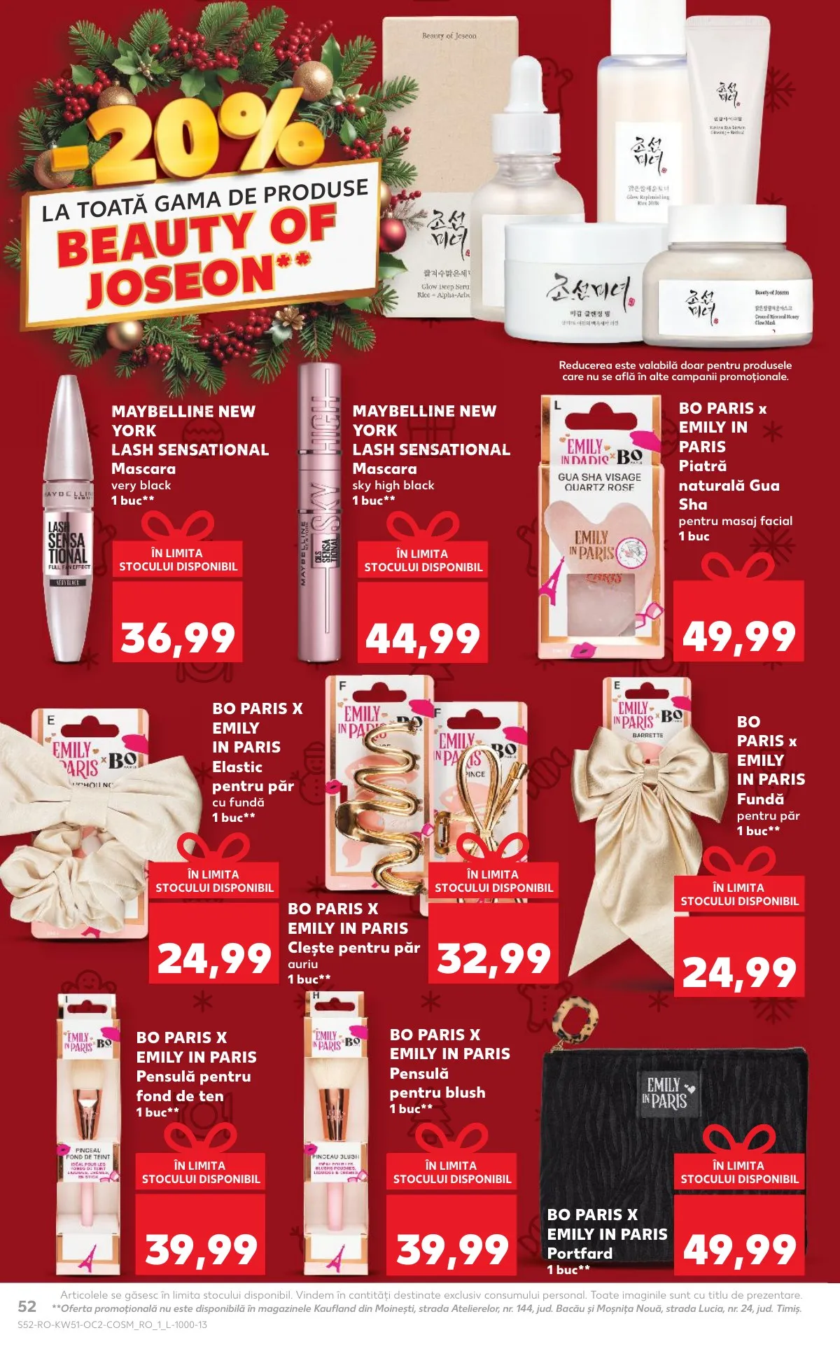 Kaufland akciós újság Románia 12.17–12.23 – 52. oldal