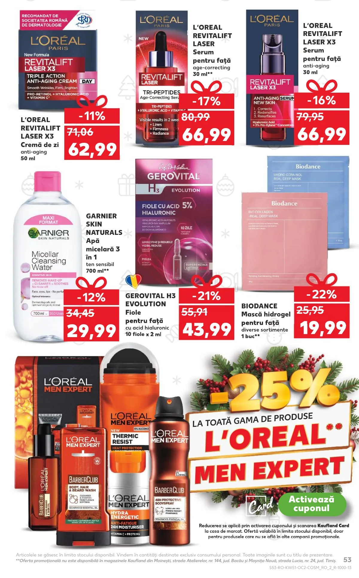 Kaufland akciós újság Románia 12.17–12.23 – 53. oldal