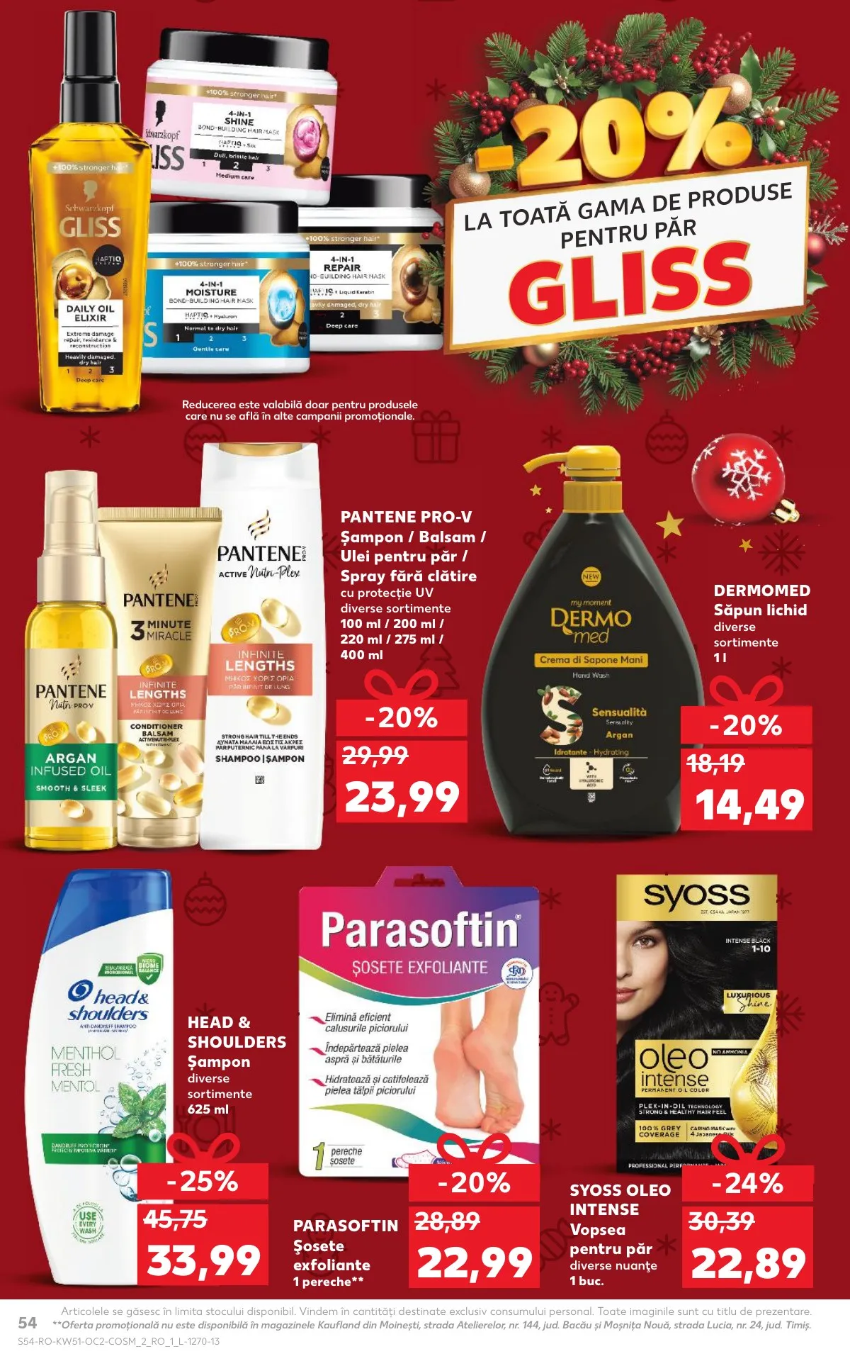 Kaufland akciós újság Románia 12.17–12.23 – 54. oldal