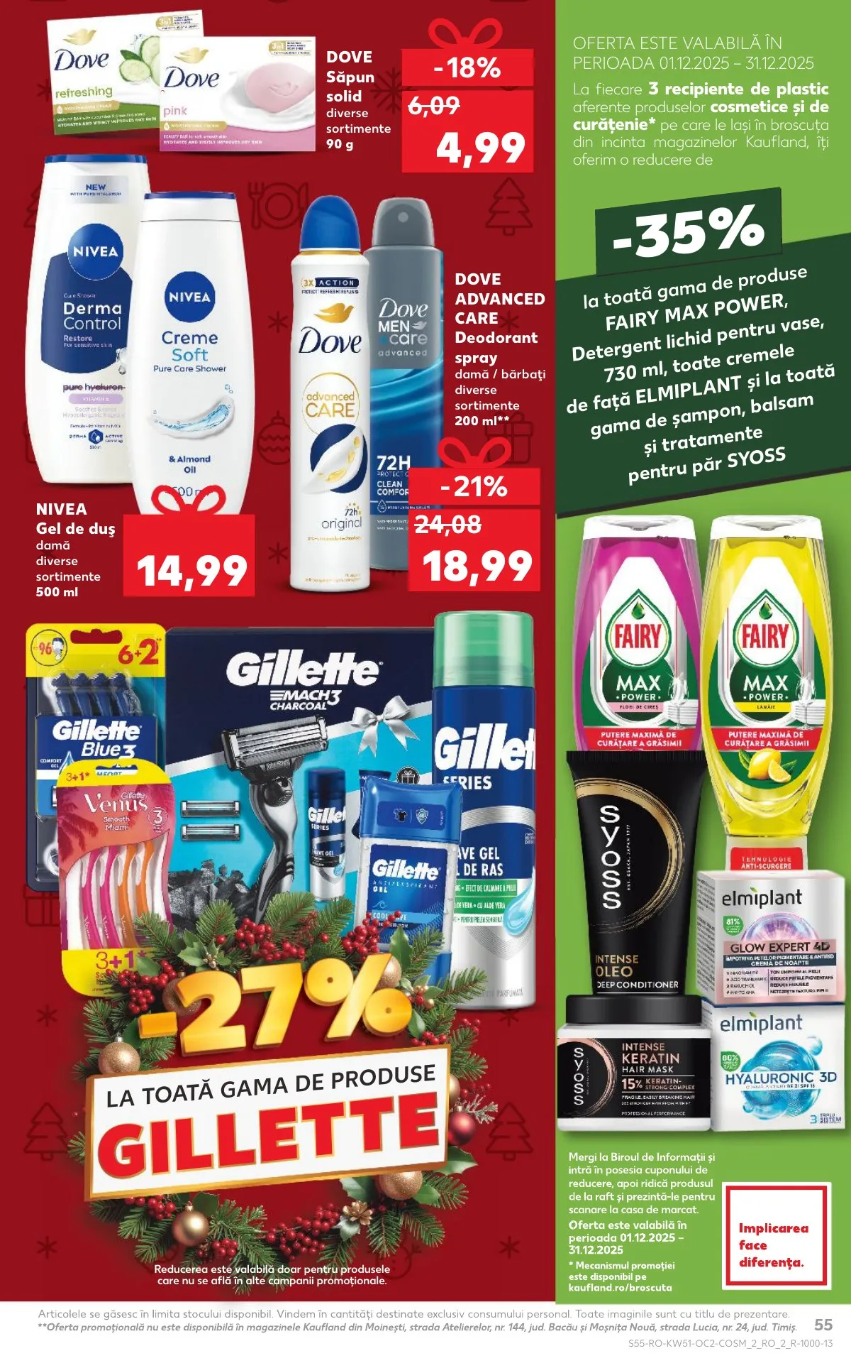 Kaufland akciós újság Románia 12.17–12.23 – 55. oldal