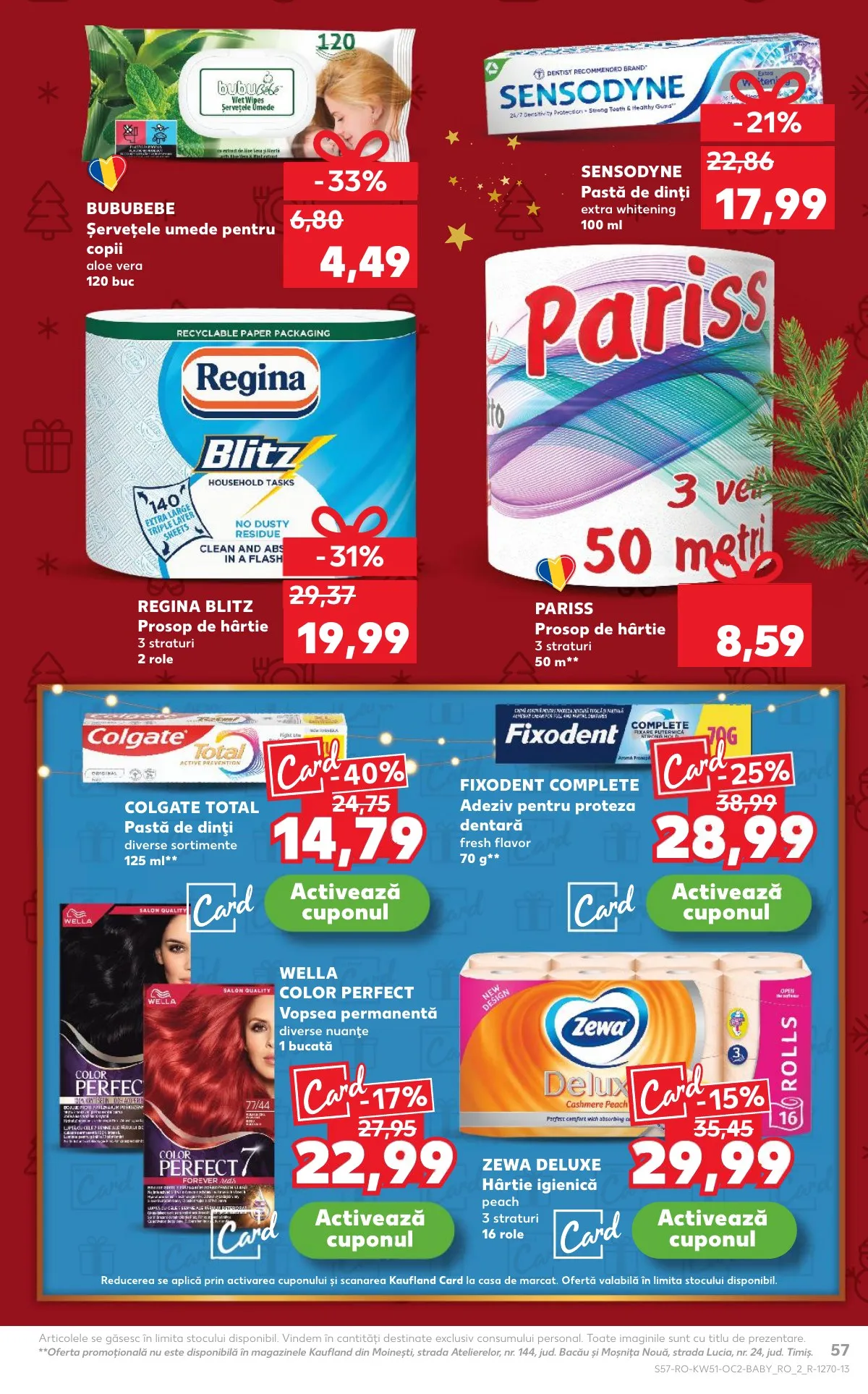 Kaufland akciós újság Románia 12.17–12.23 – 57. oldal