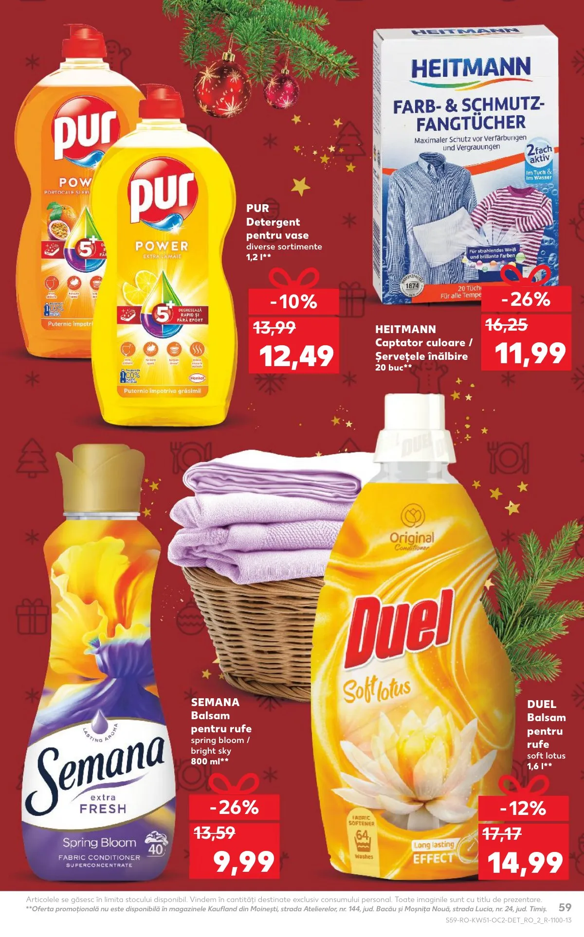 Kaufland akciós újság Románia 12.17–12.23 – 59. oldal
