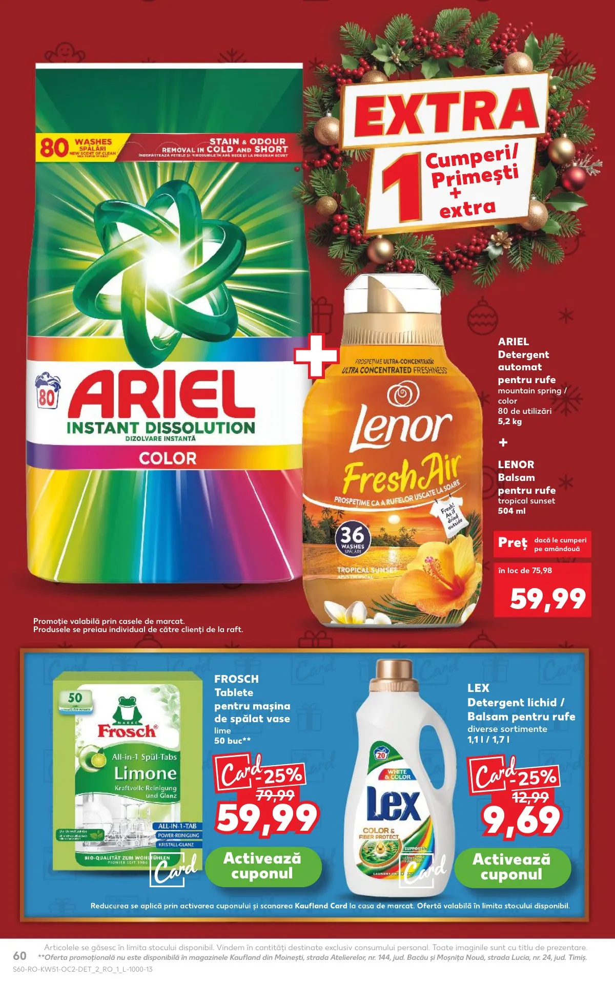 Kaufland akciós újság Románia 12.17–12.23 – 60. oldal
