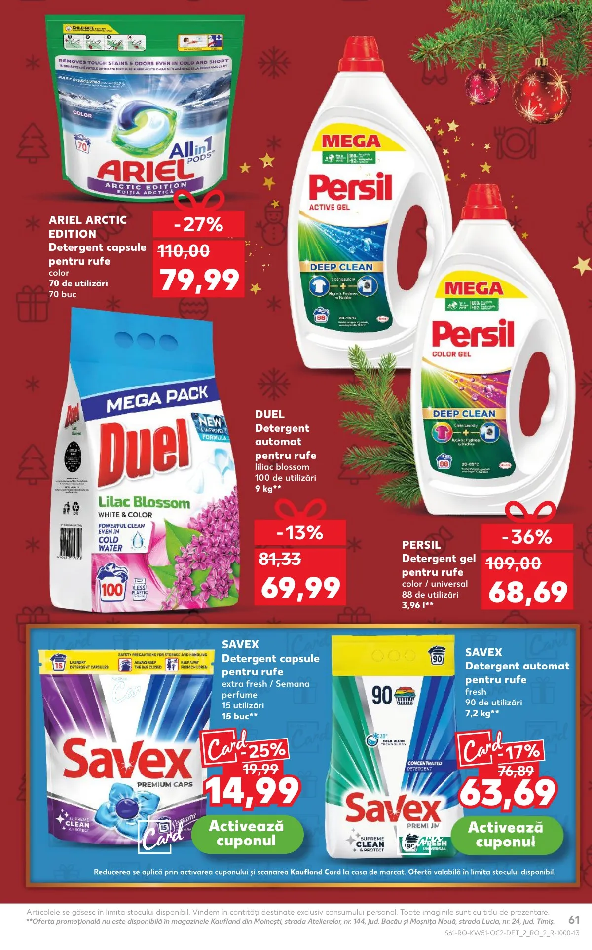 Kaufland akciós újság Románia 12.17–12.23 – 61. oldal