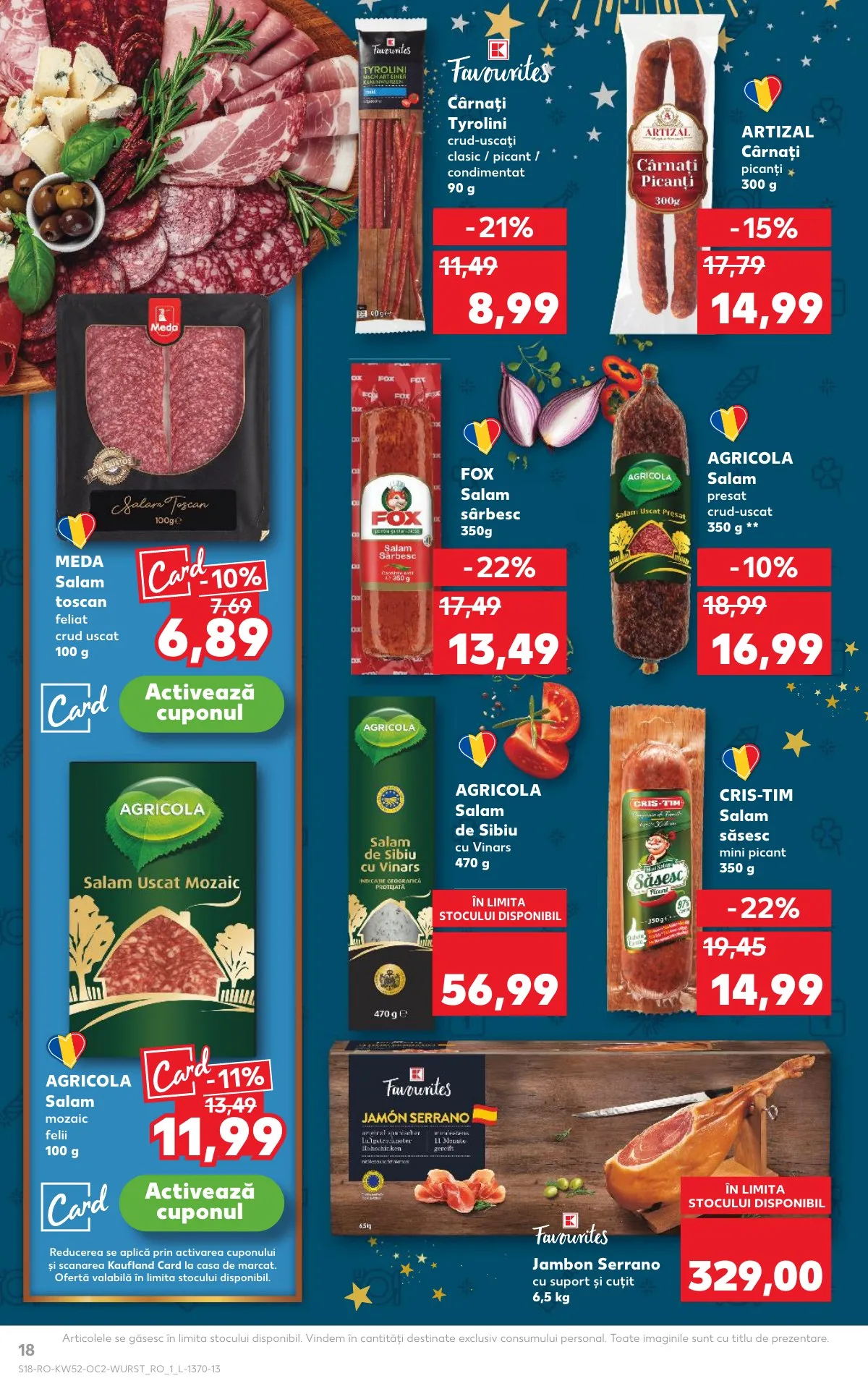 Kaufland akciós újság Románia 12.24–12.30 – 18. oldal