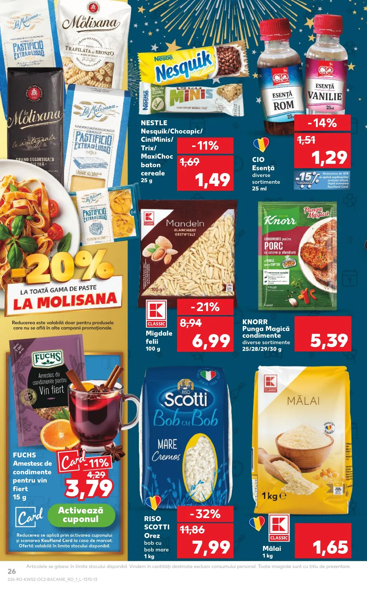 Kaufland akciós újság Románia 12.24–12.30 – 26. oldal