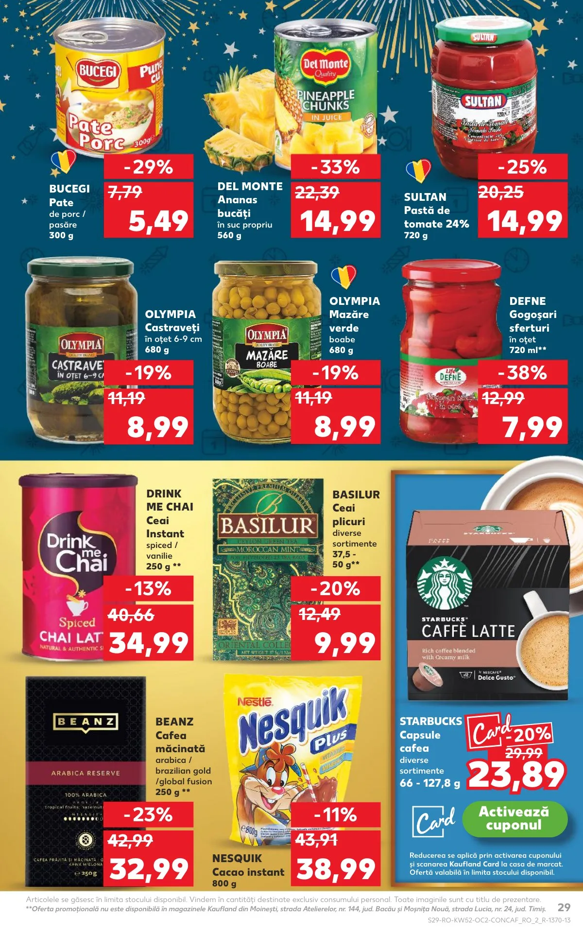 Kaufland akciós újság Románia 12.24–12.30 – 29. oldal