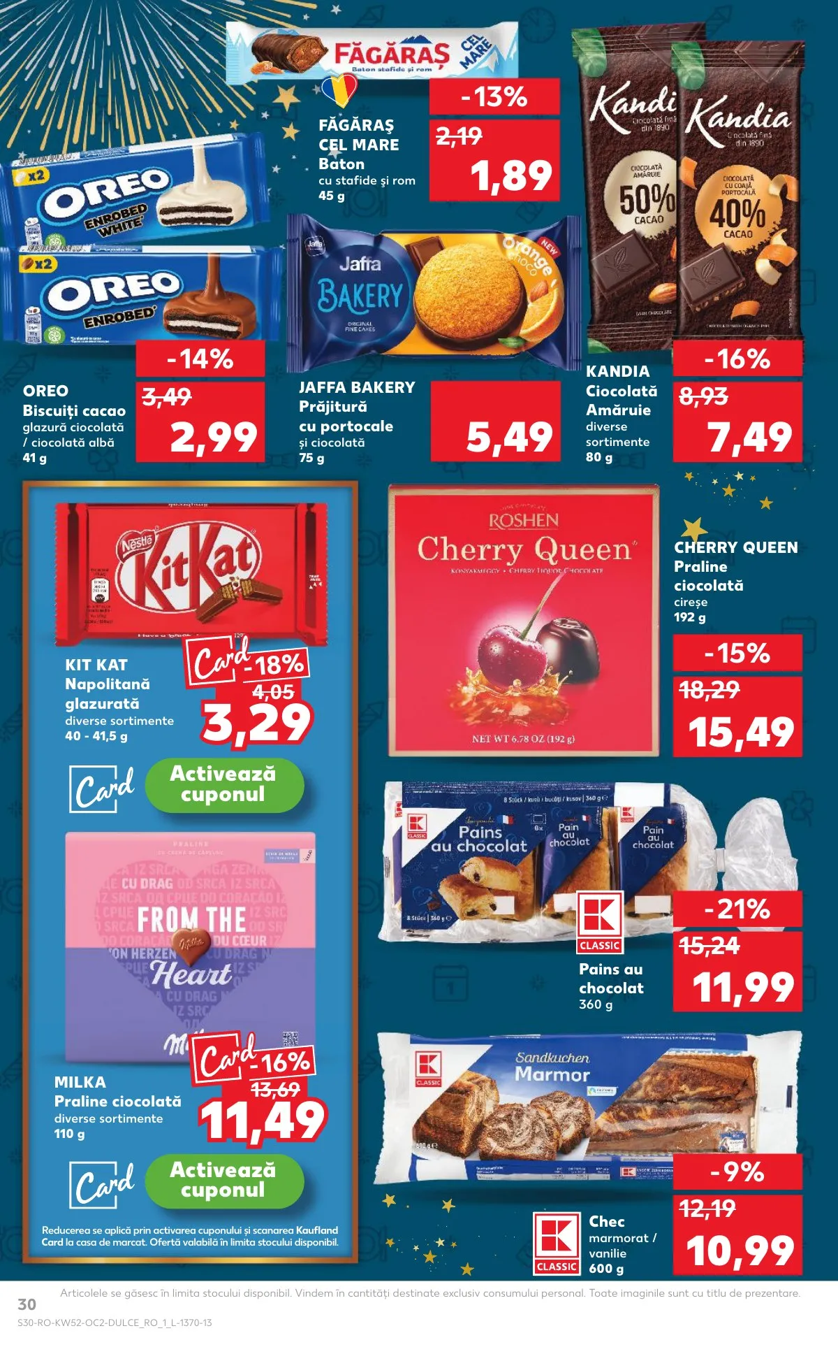 Kaufland akciós újság Románia 12.24–12.30 – 30. oldal
