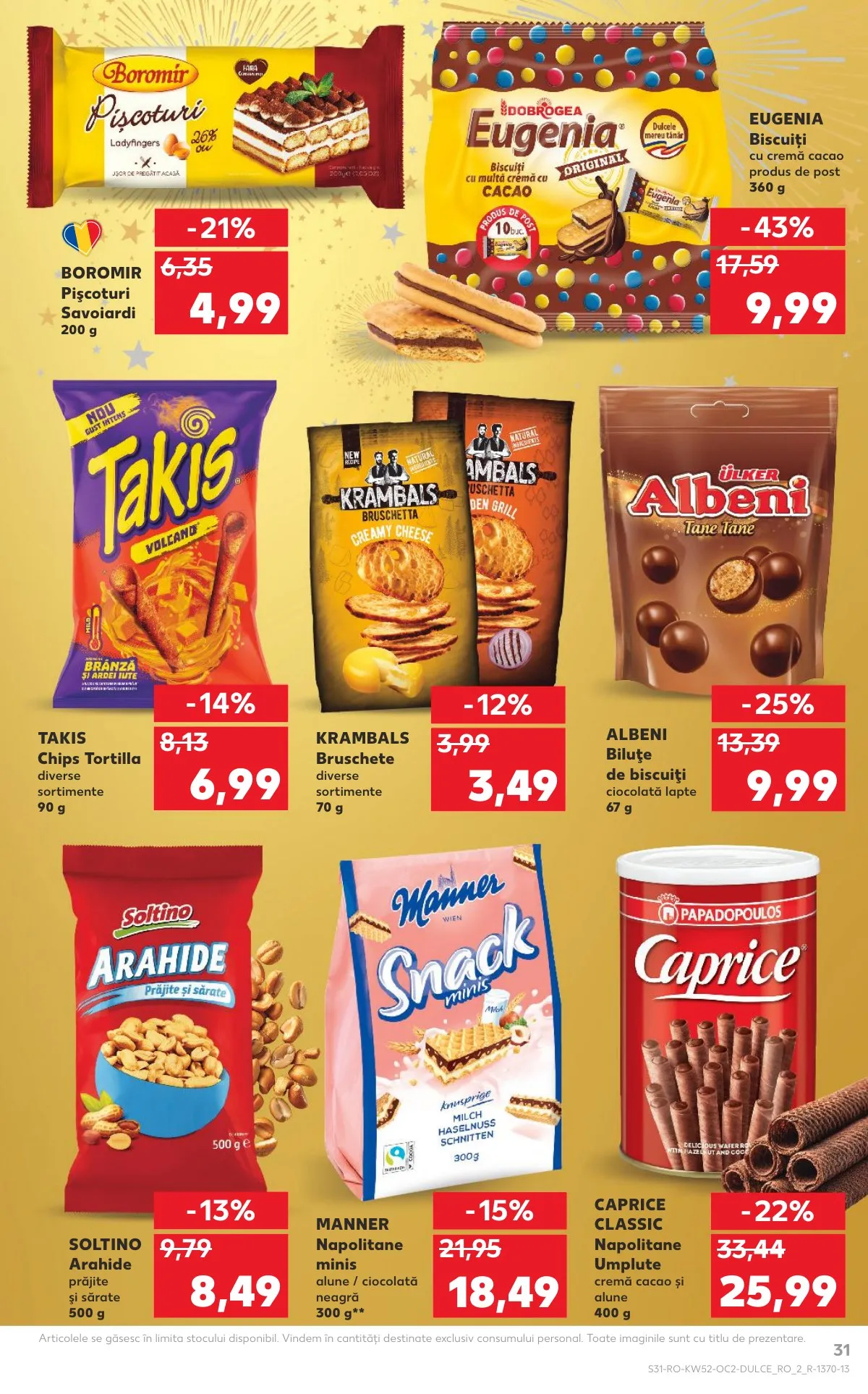 Kaufland akciós újság Románia 12.24–12.30 – 31. oldal