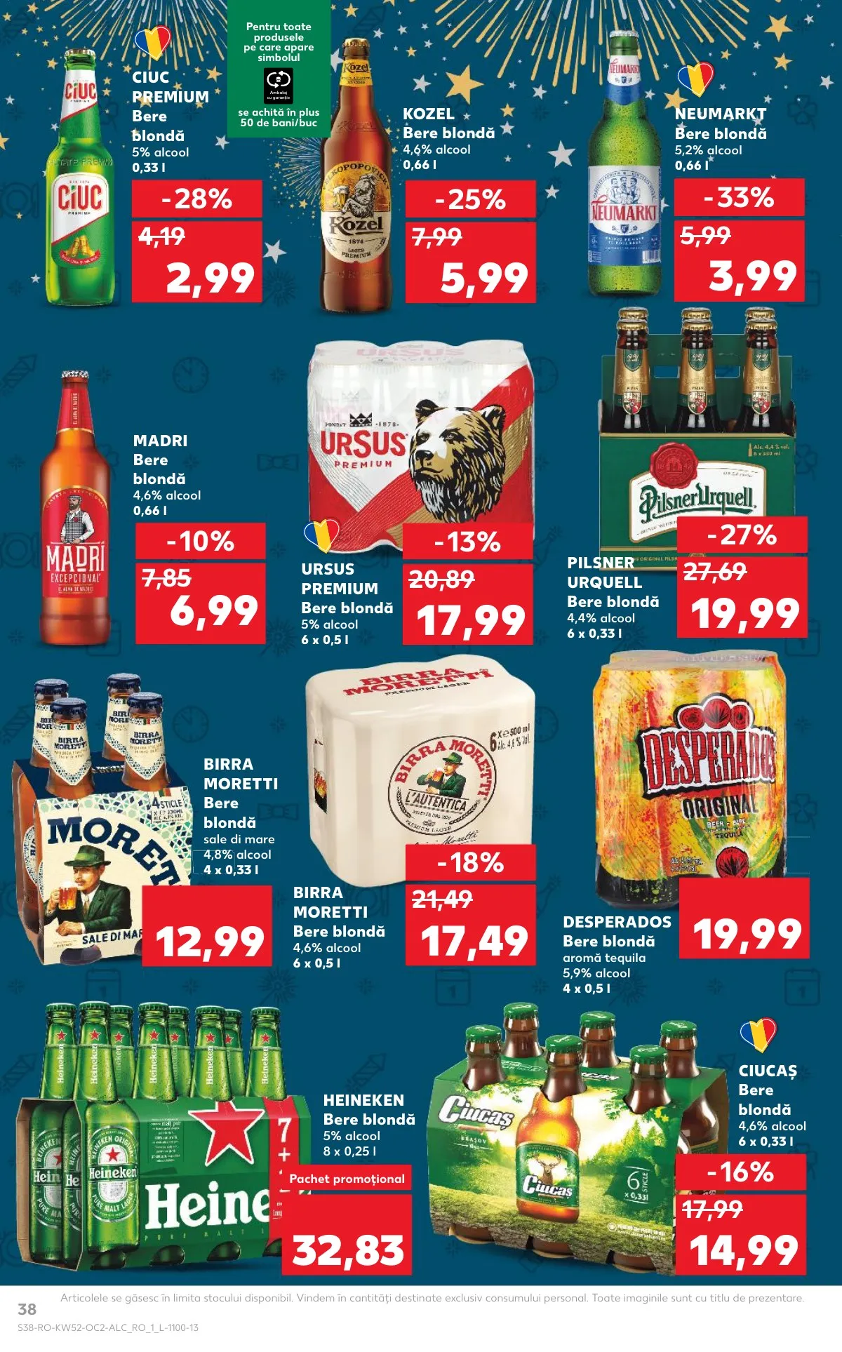 Kaufland akciós újság Románia 12.24–12.30 – 38. oldal