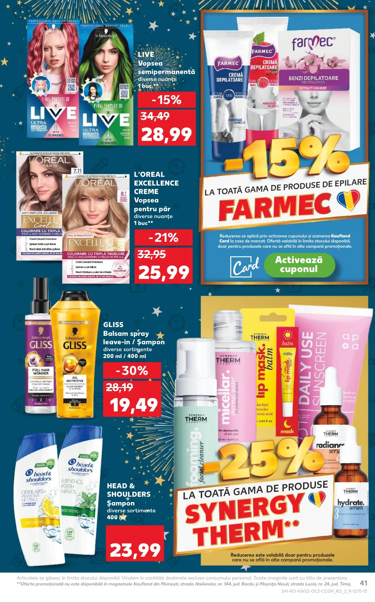 Kaufland akciós újság Románia 12.24–12.30 – 41. oldal