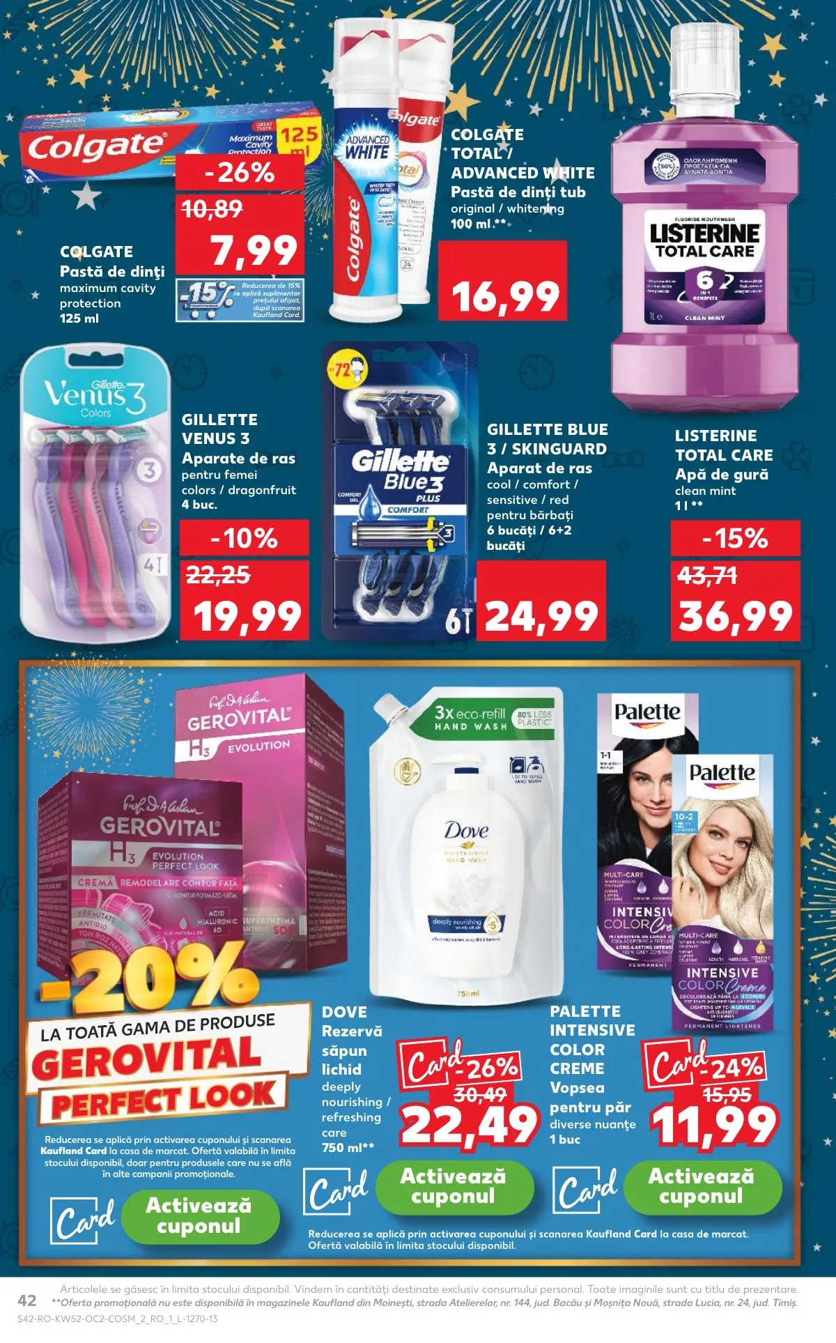 Kaufland akciós újság Románia 12.24–12.30 – 42. oldal