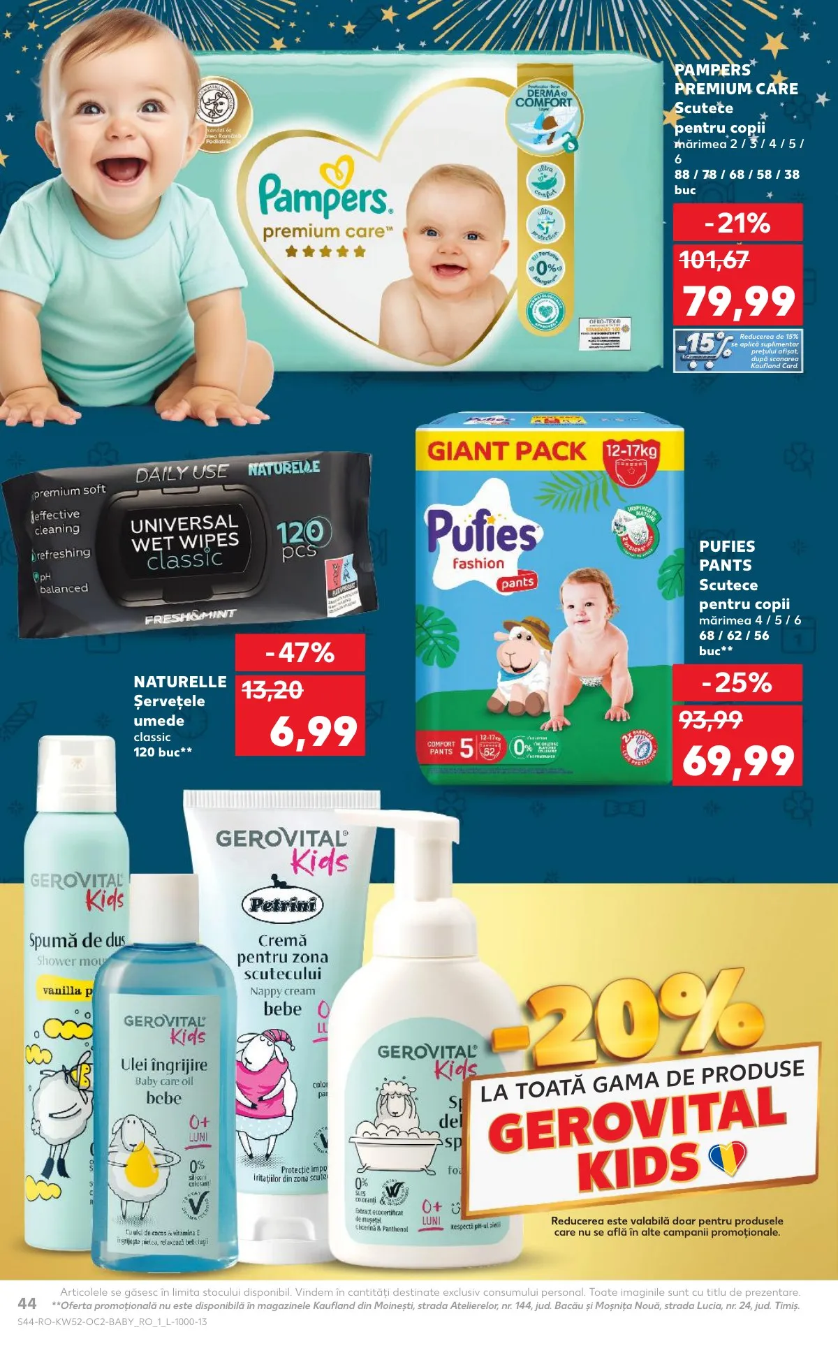 Kaufland akciós újság Románia 12.24–12.30 – 44. oldal